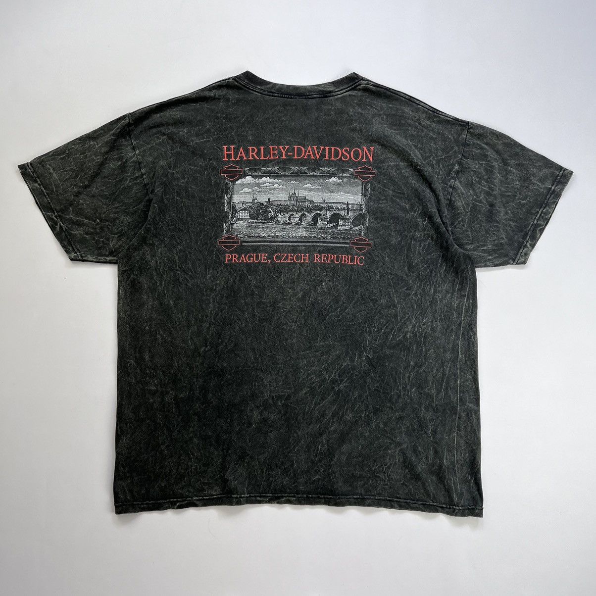 Harley Davidson × Vintage Harley Davidson faded tee Size US XL / EU 56 / 4 - 5 Thumbnail