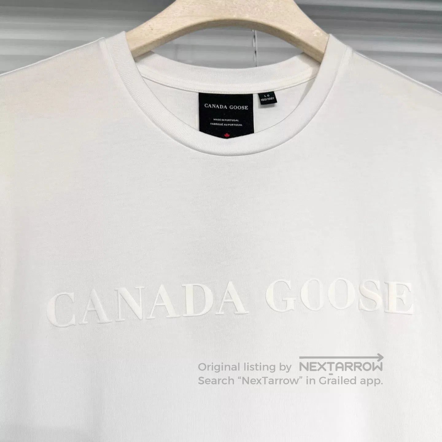 Canada Goose White Short. Size US L / EU 52-54 / 3 - 5 Thumbnail
