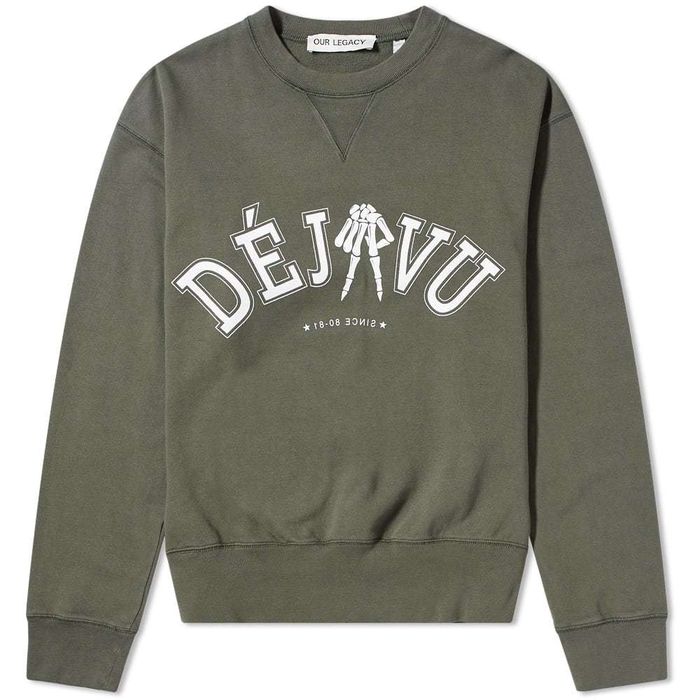 Our Legacy Our legacy Deja Vu Base Crew Sweat 46 | Grailed