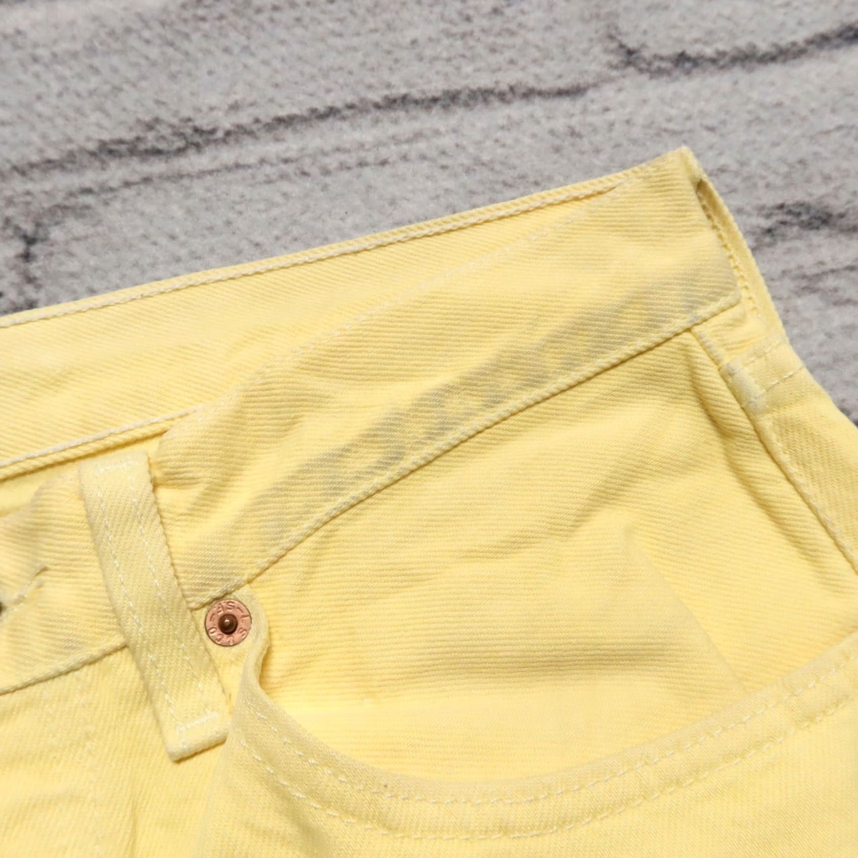 Levi's Vintage Levi's 501 Denim Jeans Made in USA Size 30 Yellow Mens Jeans Size US 30 / EU 46 - 7 Thumbnail