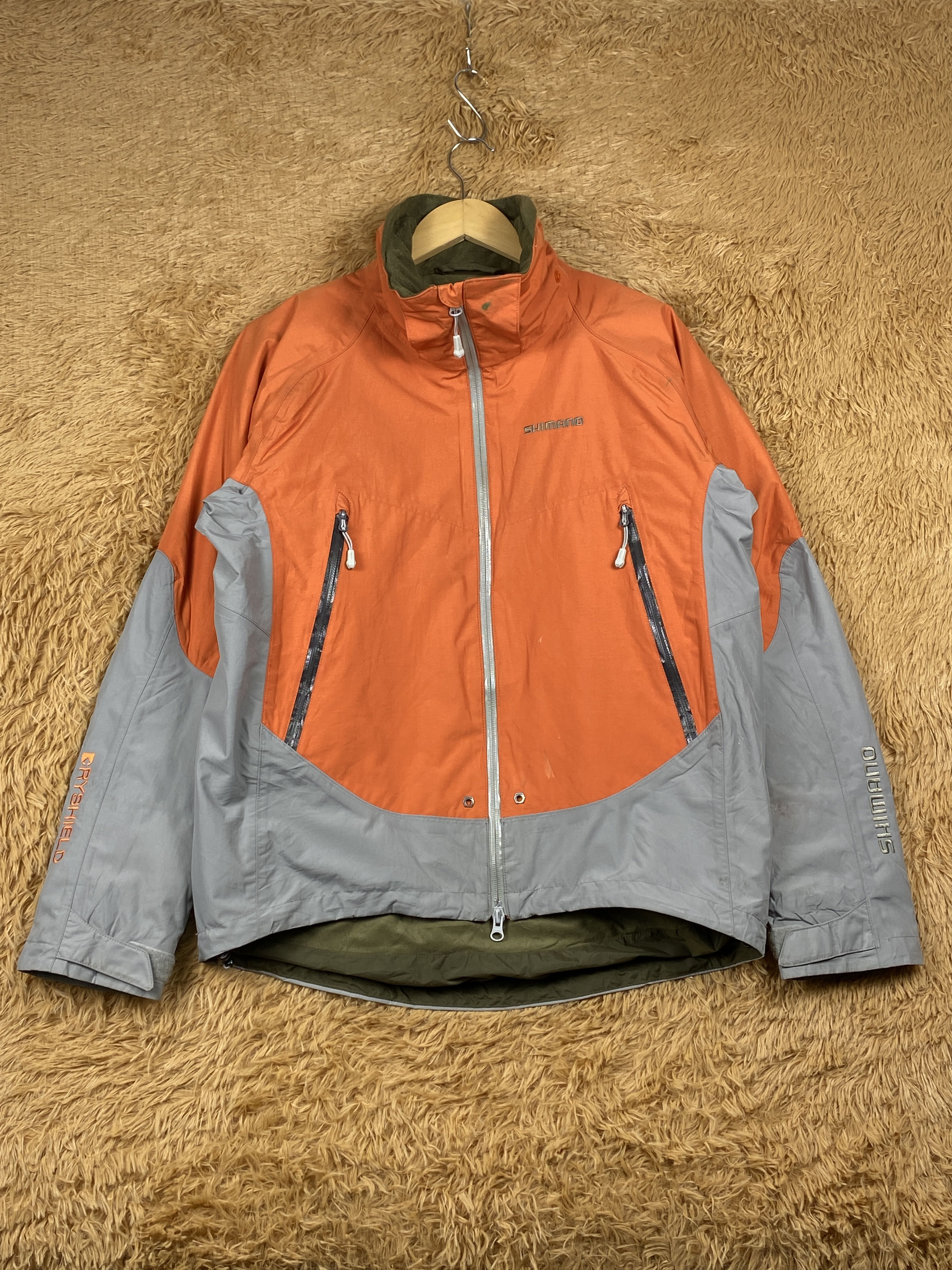 Japanese Brand Vintage Shimano Windbreaker Jacket J1695 Size US S / EU 44-46 / 1 - 1 Thumbnail