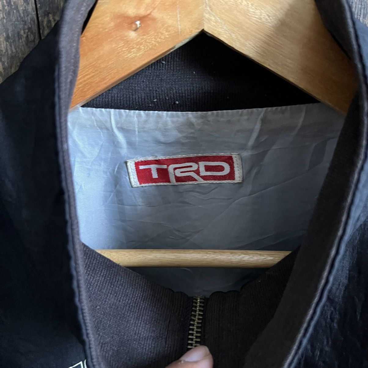 Vintage Vintage Toyota TRD Motorsports Racing Bomber Jacket Size US L / EU 52-54 / 3 - 5 Thumbnail