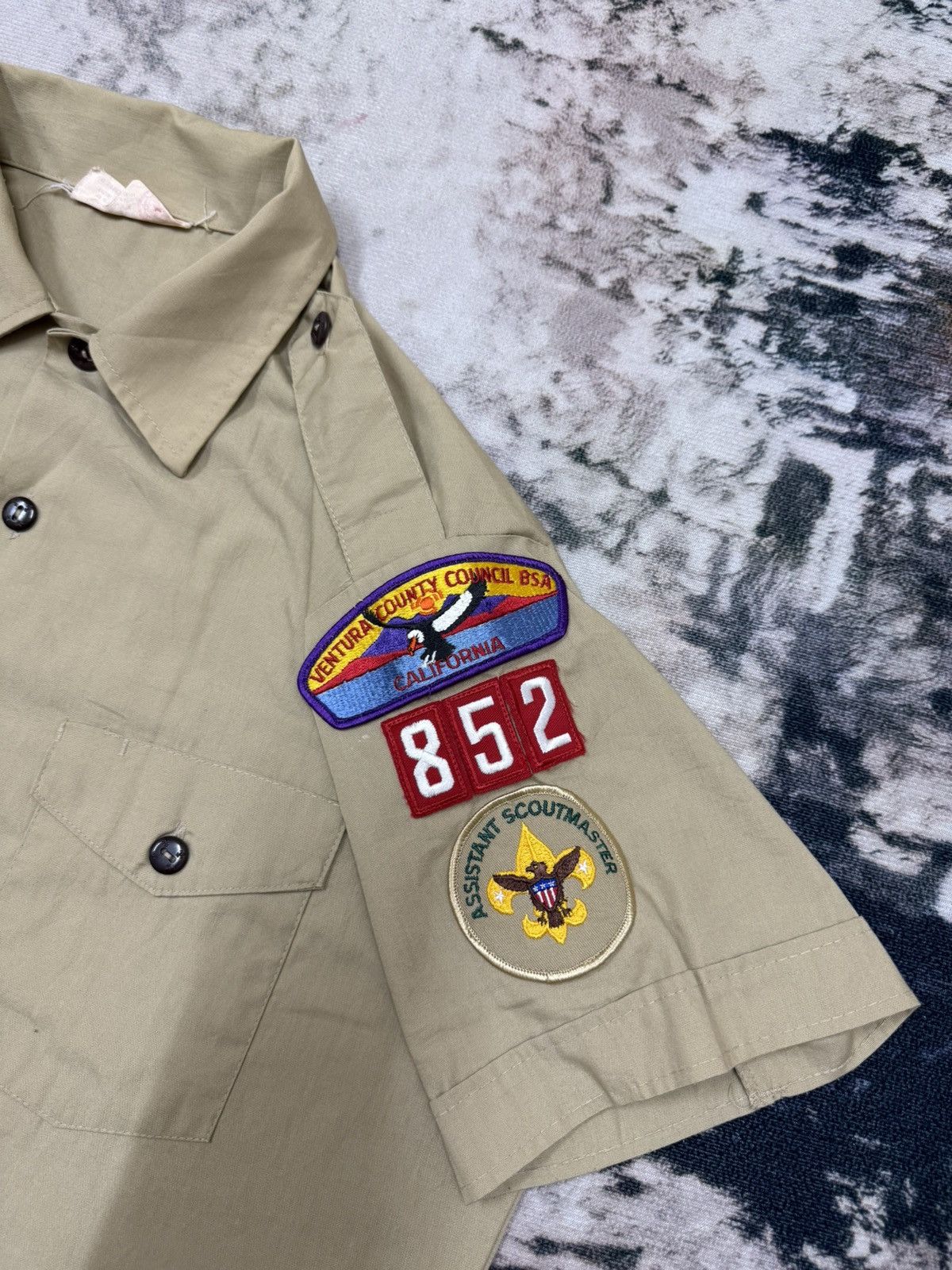 Vintage VINTAGE BOYSCOUT OF AMERICA UNIFORM SHIRT Size US L / EU 52-54 / 3 - 5 Thumbnail