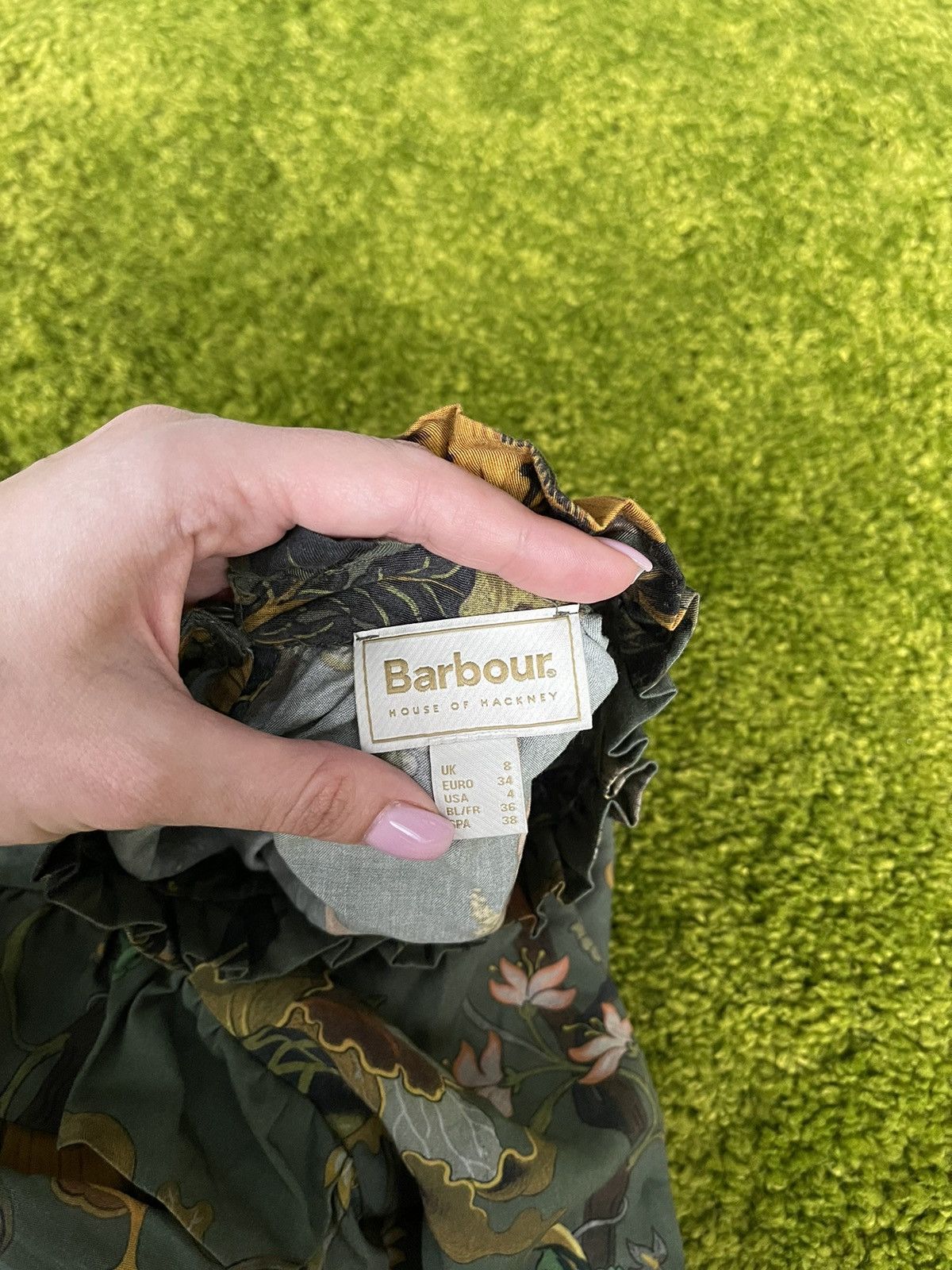 Barbour × Designer Barbour mabley top floral pattern blouse Size S / US 4 / IT 40 - 5 Thumbnail