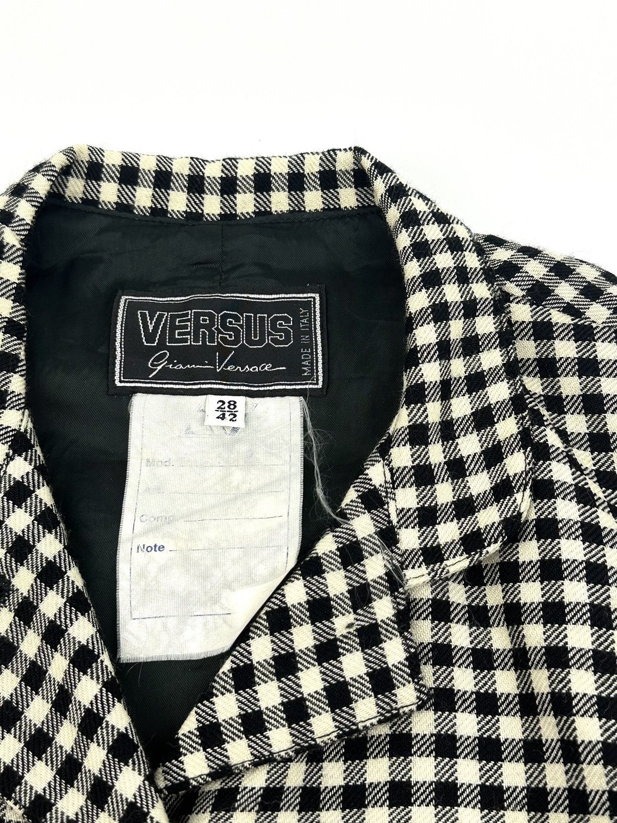 Versus Versace VERSUS Gianni Versace Vintage Vest Size XXS / US 00 / IT 34 - 3 Thumbnail