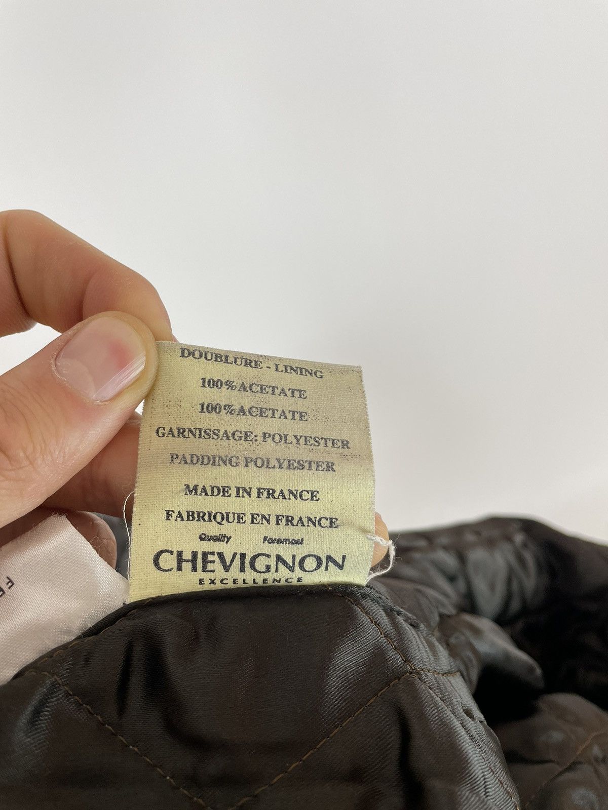Chevignon CHEVIGNON Leather Jacket Vintage avant garde grange 90s Size US M / EU 48-50 / 2 - 16 Thumbnail