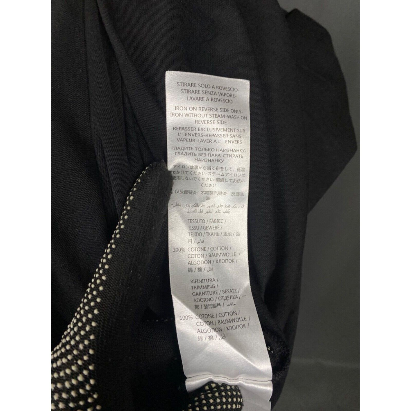 Alexander McQueen MINT! Alexander McQueen McQ Big Logo Men's Black T-Shirt Siz Size US S / EU 44-46 / 1 - 11 Thumbnail