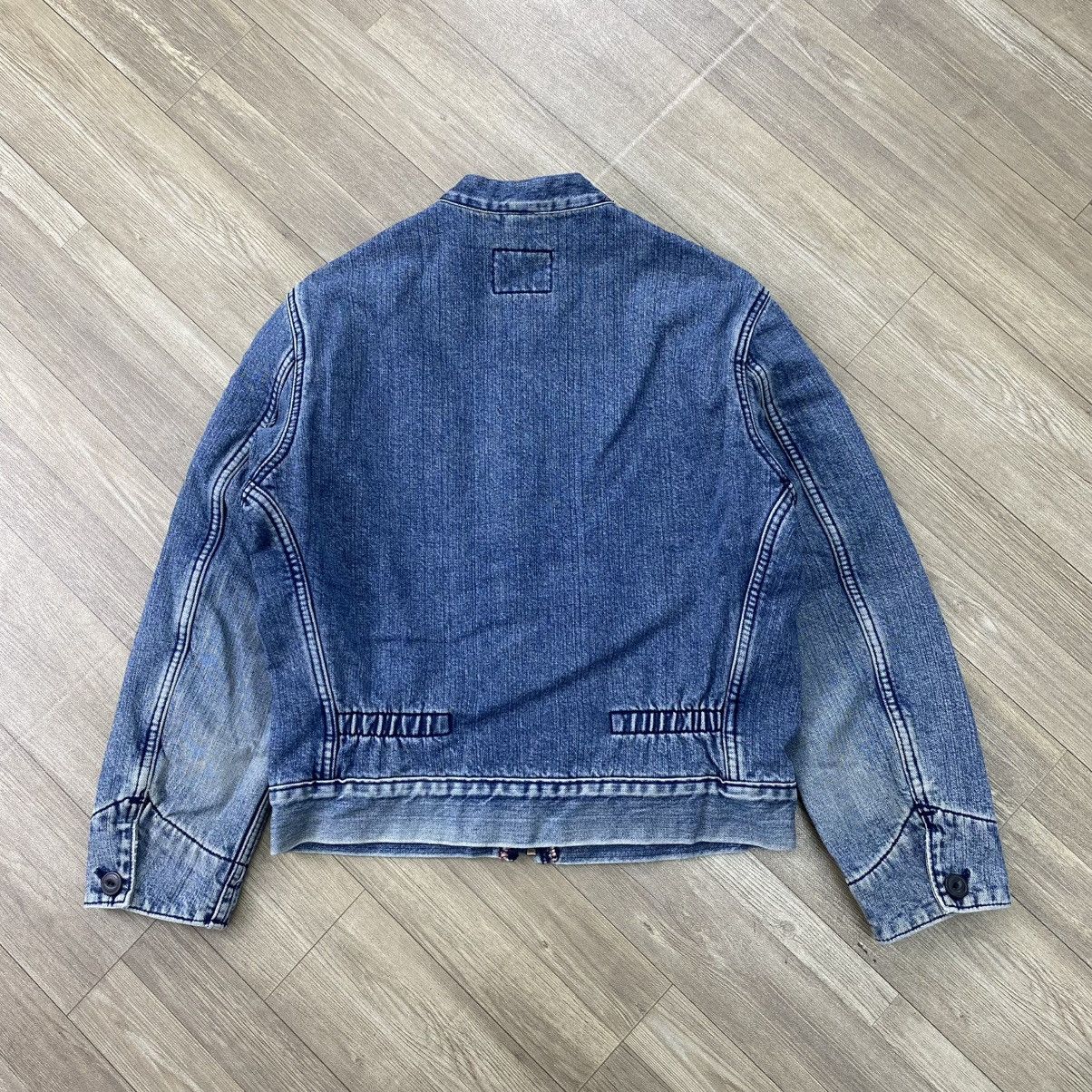 Hysteric Glamour 2000s Hysteric Glamour Kinky Blanket Denim Work Jacket Size US S / EU 44-46 / 1 - 11 Thumbnail
