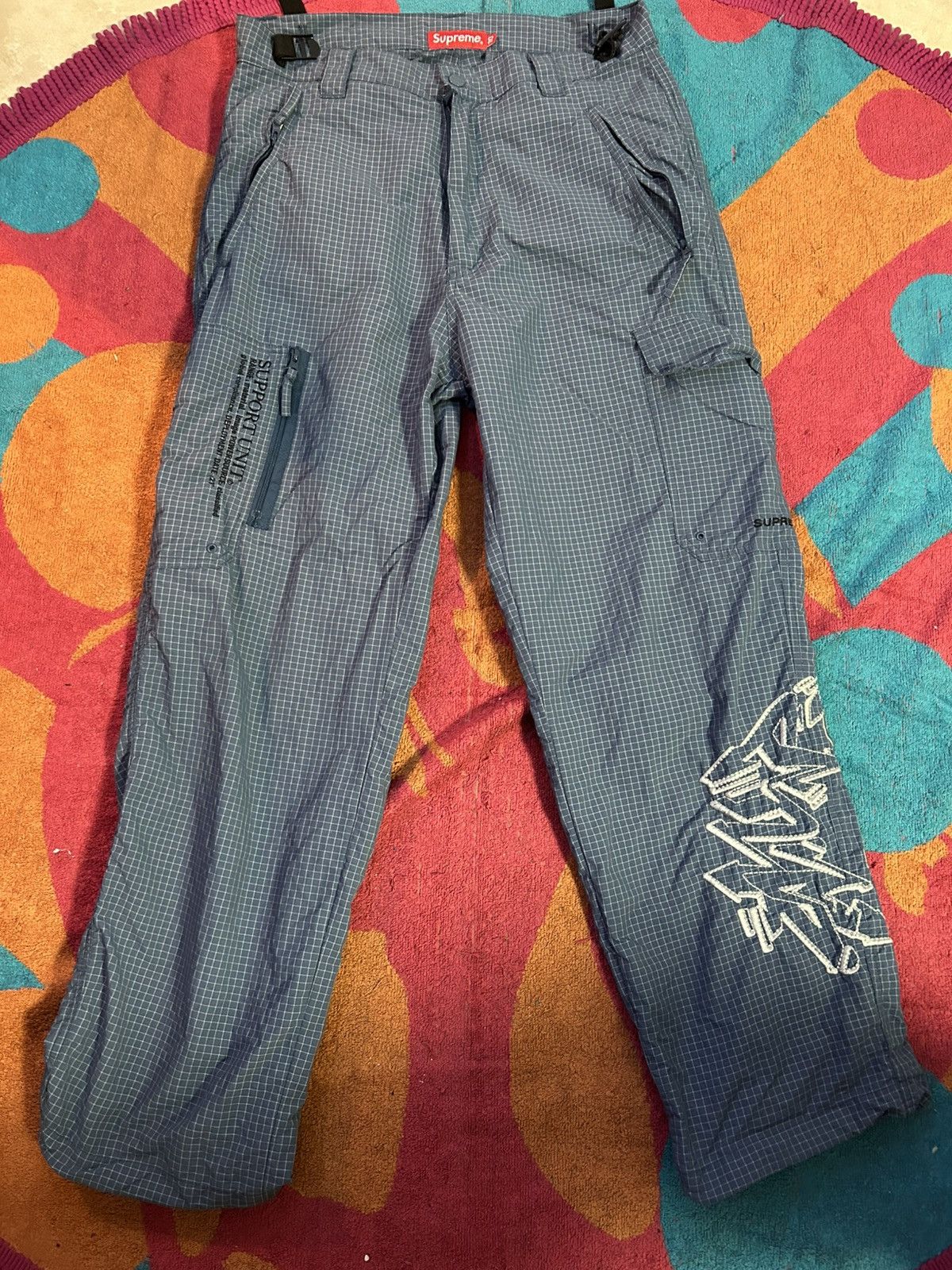 Supreme Supreme FW21 Support Unit Nylon Ripstop Pants Size US 30 / EU 46 - 1 Thumbnail