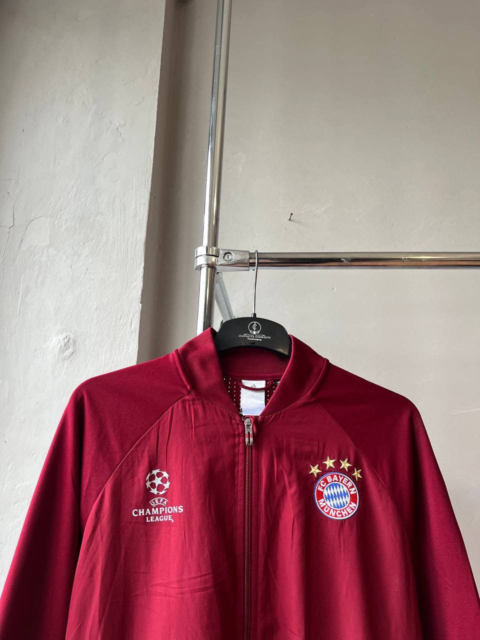 Adidas 2016 BAYERN MUNICH CHAMPION LEAGUE SOCCER ZIP JACKET ADIDAS Size US XL / EU 56 / 4 - 3 Thumbnail