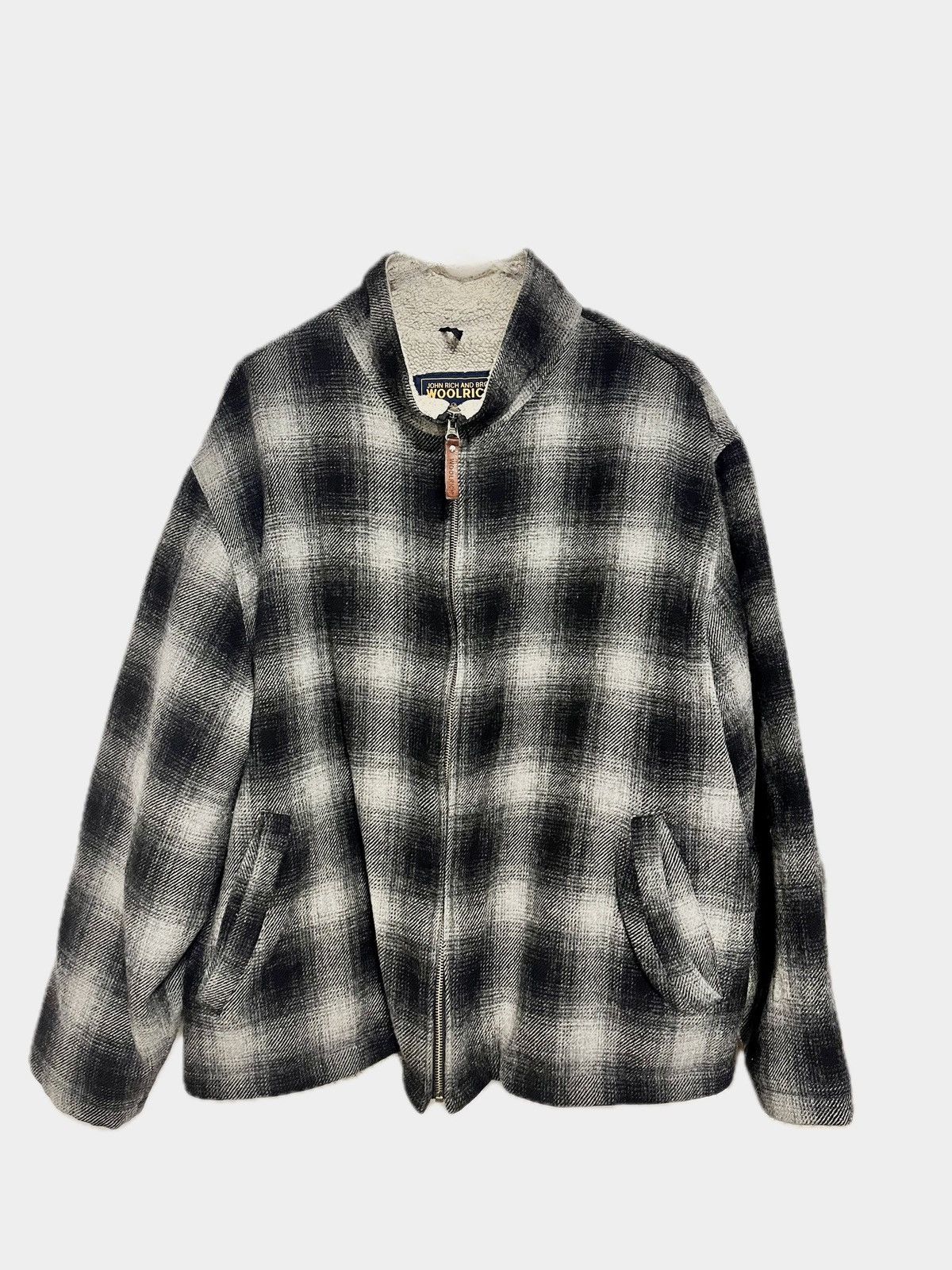 Woolrich Woolen Mills Woolrich Flannel Jacket - Sheeps Wool Size US L / EU 52-54 / 3 - 1 Thumbnail