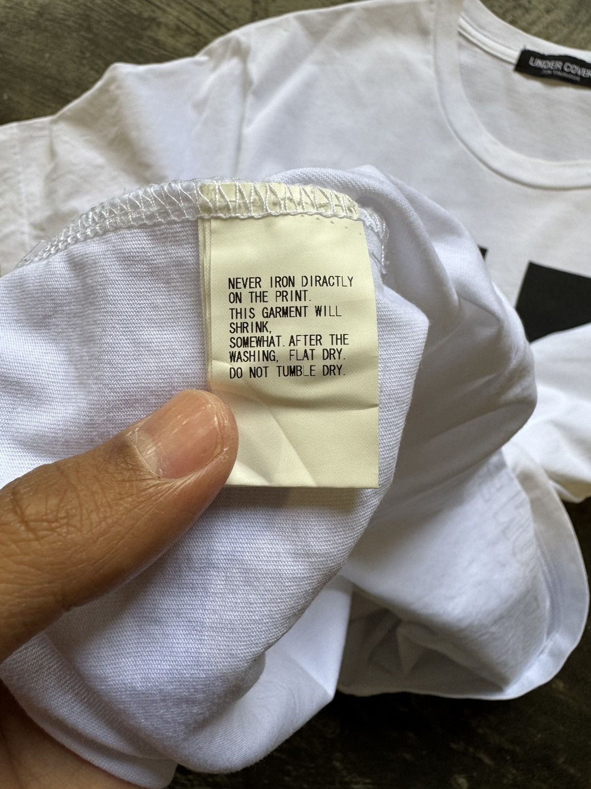 Undercover UNDERCOVER U LOGO WHITE T SHIRT Size US M / EU 48-50 / 2 - 7 Thumbnail