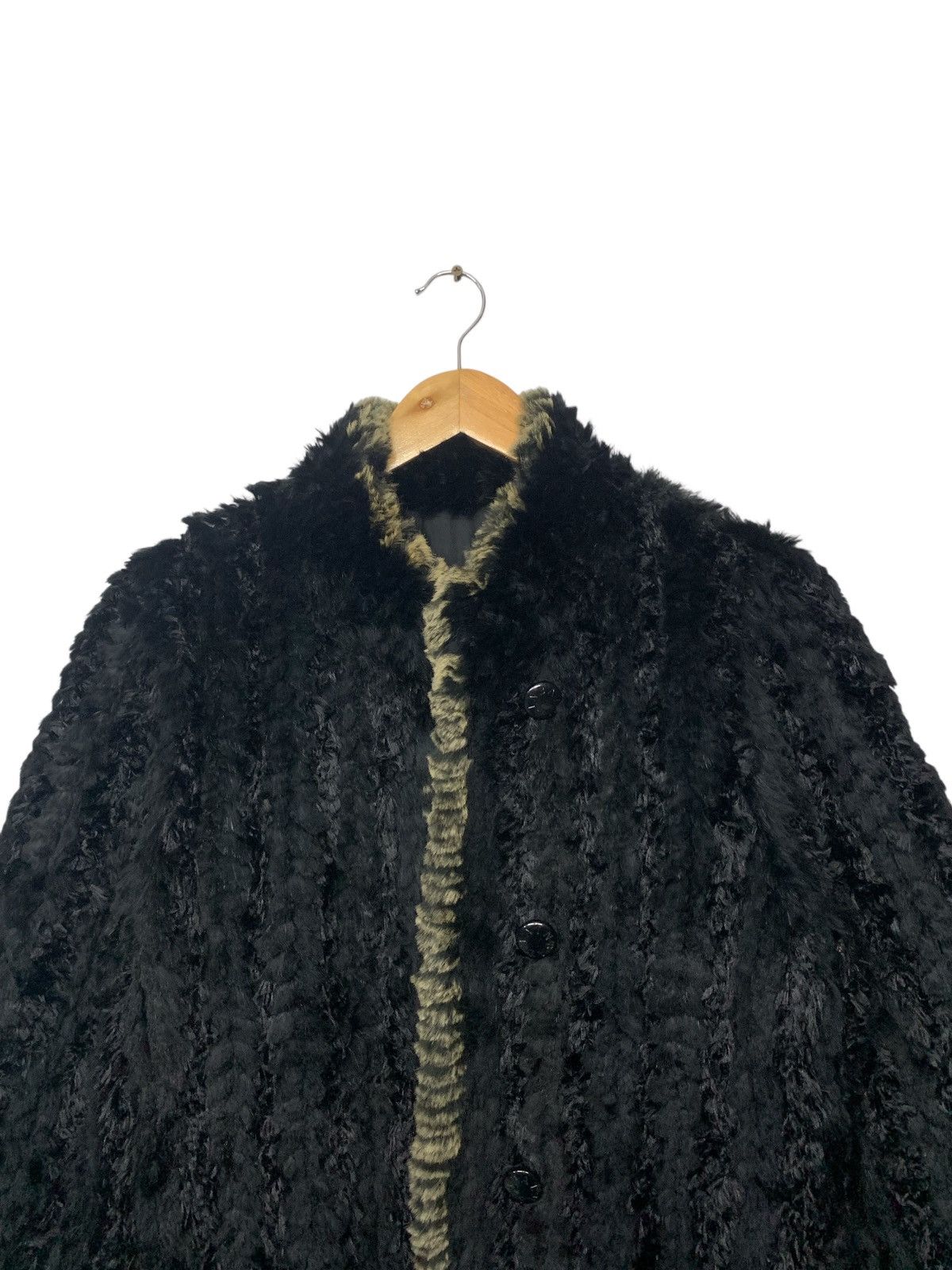 Balmain Vintage 90's Balmain Paris Riversible Faux Fur Jacket Size US L / EU 52-54 / 3 - 4 Thumbnail