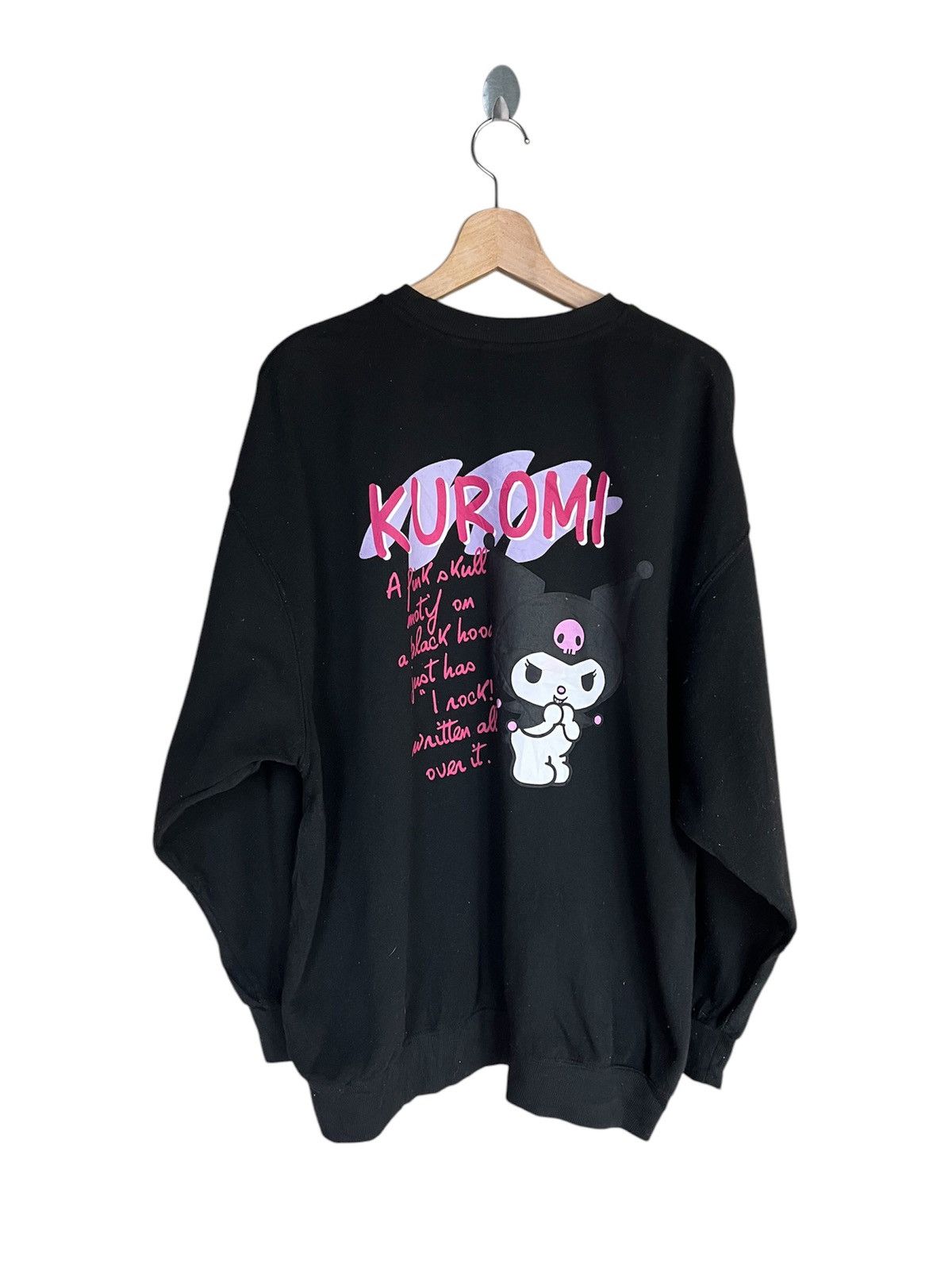 Cartoon Network Kuromi Cartoon Character Sweatshirt Size US L / EU 52-54 / 3 - 1 Thumbnail