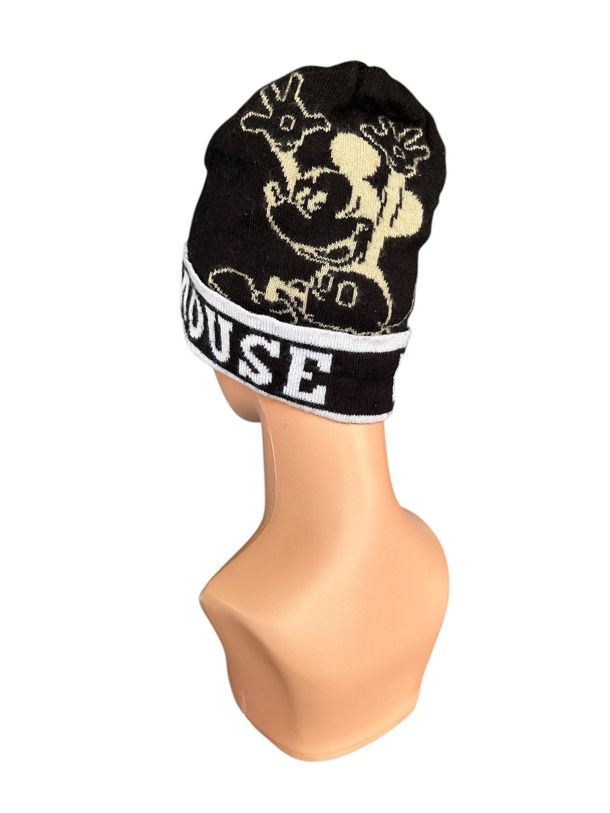 Kapital Vintage Mickey Mouse Full Print Beanie Hats Size ONE SIZE - 2 Thumbnail