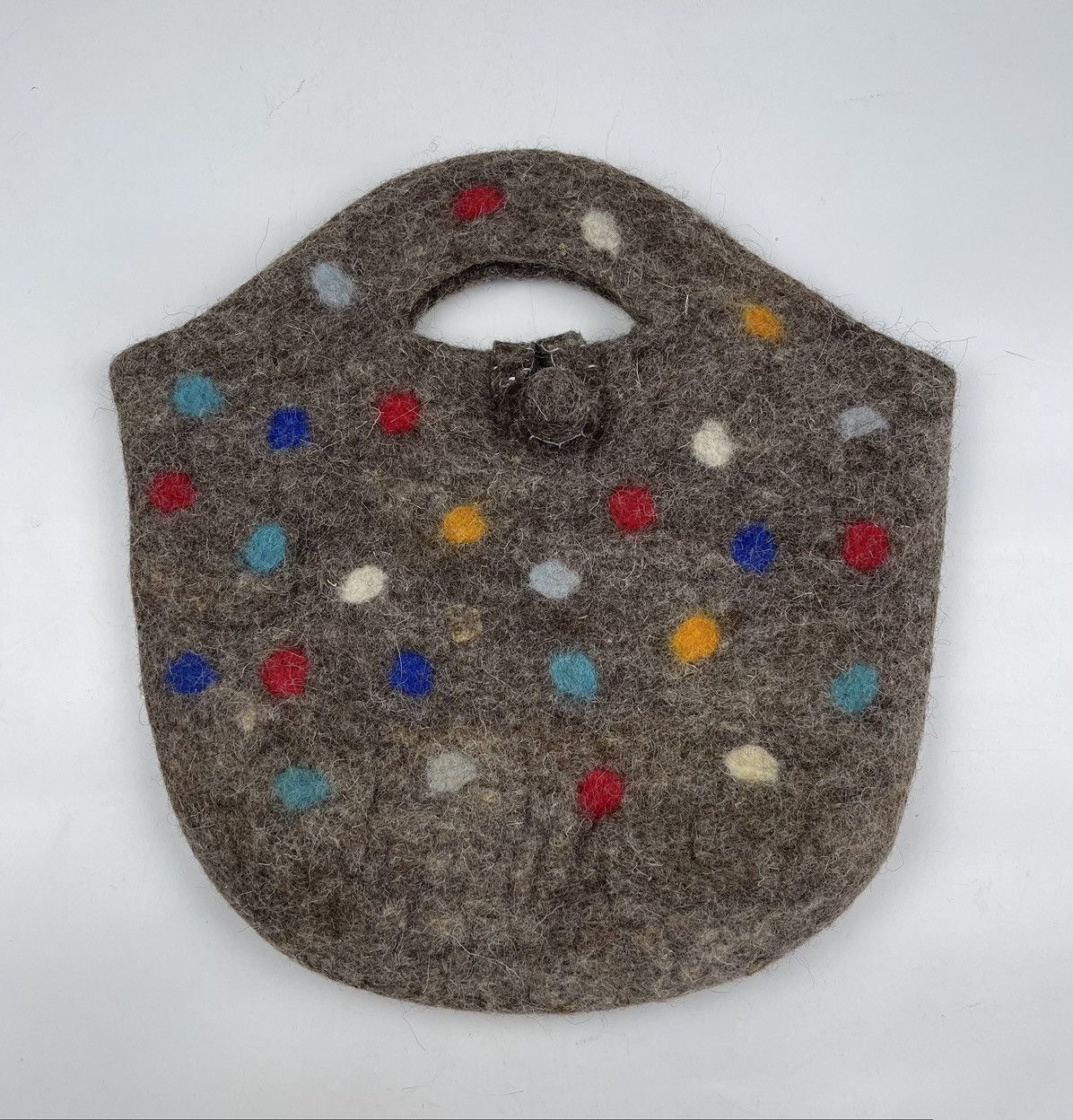 Other custom made wool style handle bag Size ONE SIZE - 1 Thumbnail