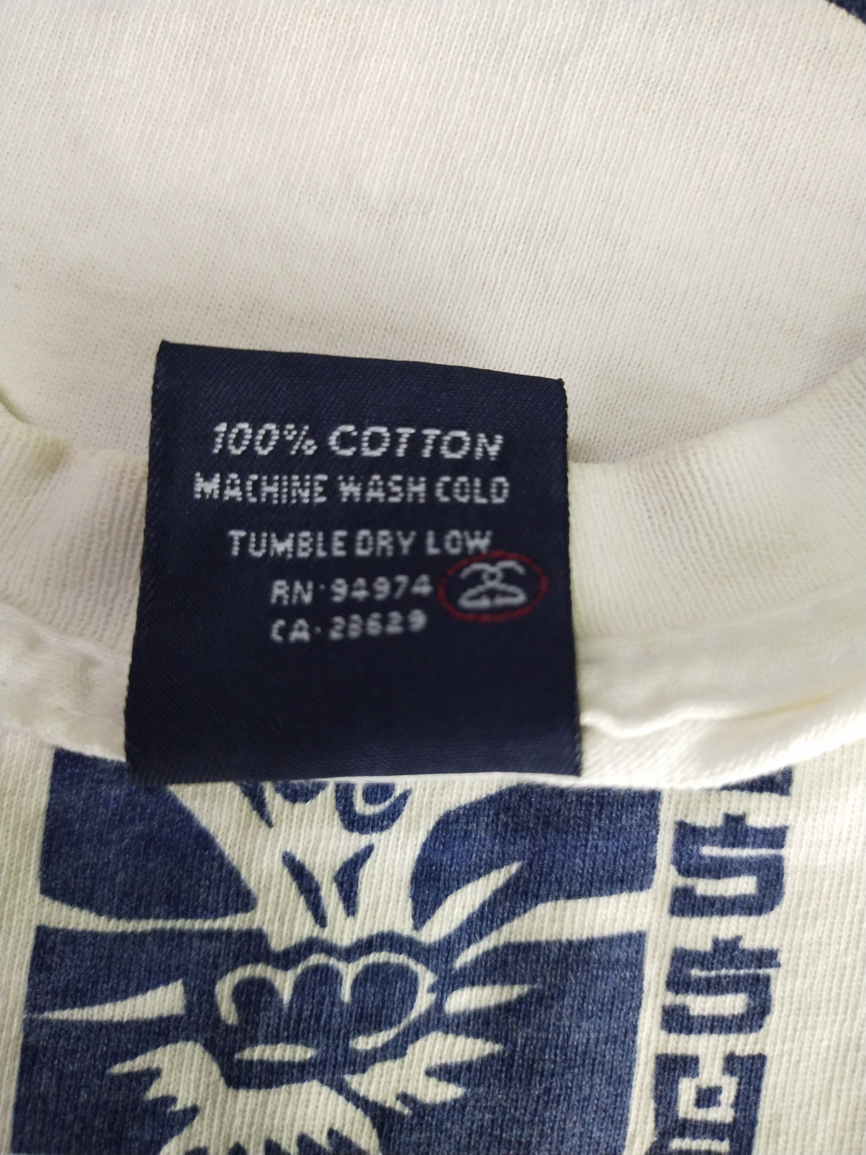 Stussy × Vintage Rare Vintage 90's Stussy Dragon White Shirt Tee Size US M / EU 48-50 / 2 - 10 Thumbnail