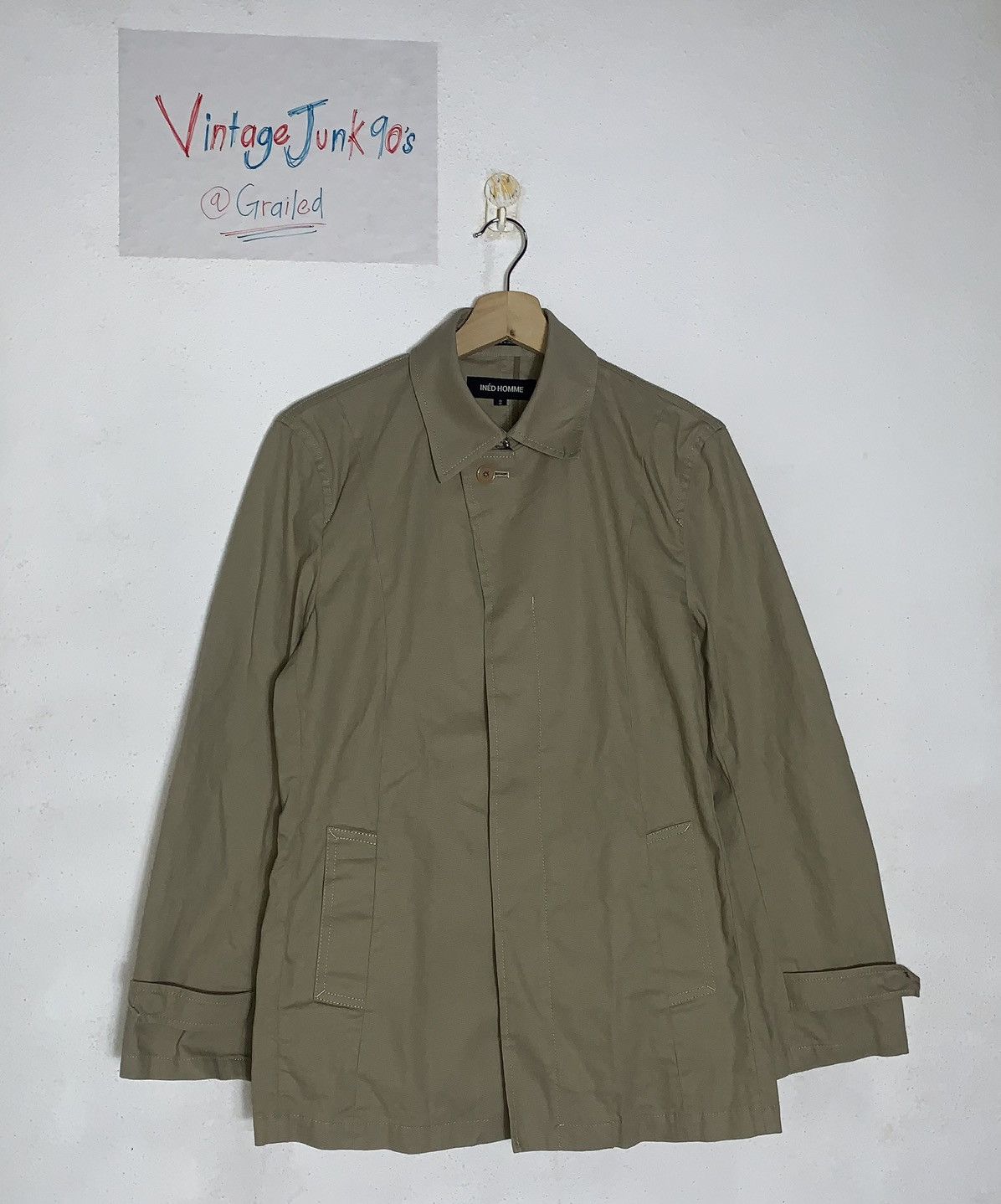 Yohji Yamamoto Vintage INÉD Jacket By Yohji Yamamoto Size US M / EU 48-50 / 2 - 1 Thumbnail