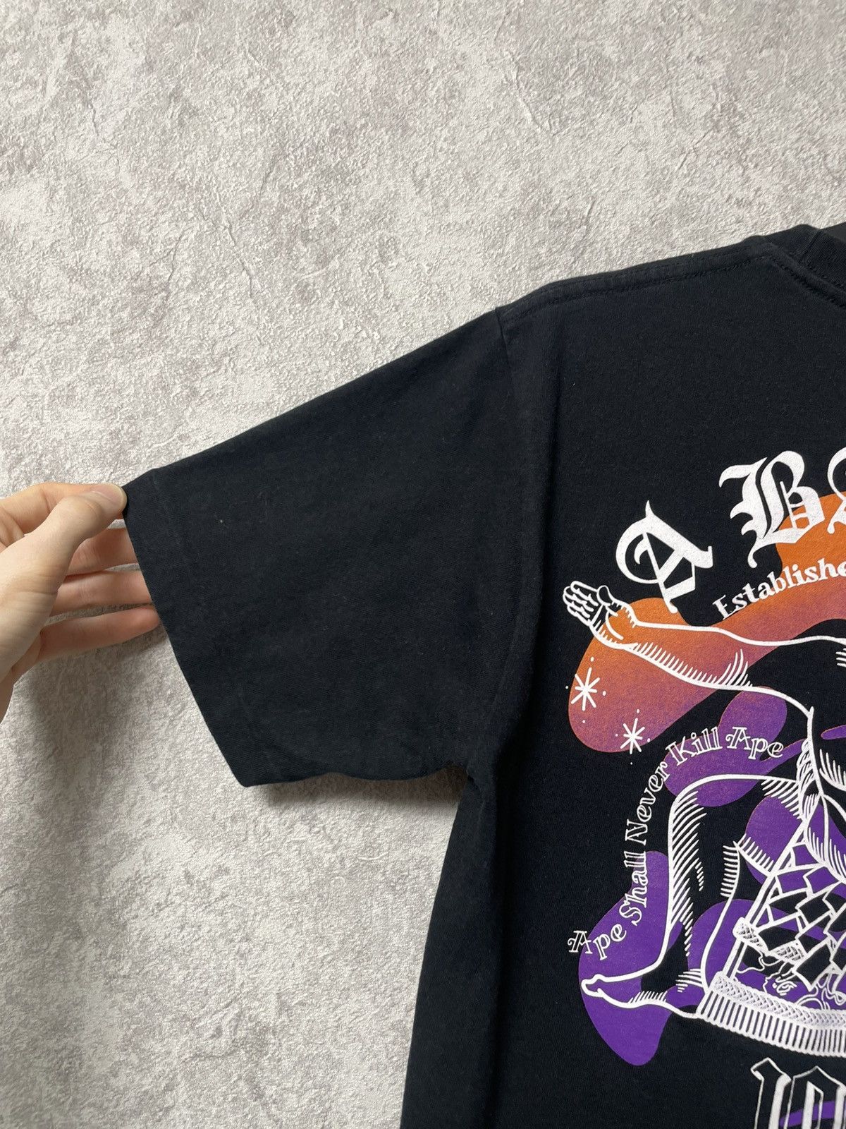 Bape Bape Japan Culture Sumo Black T-Shirt Size US S / EU 44-46 / 1 - 22 Thumbnail