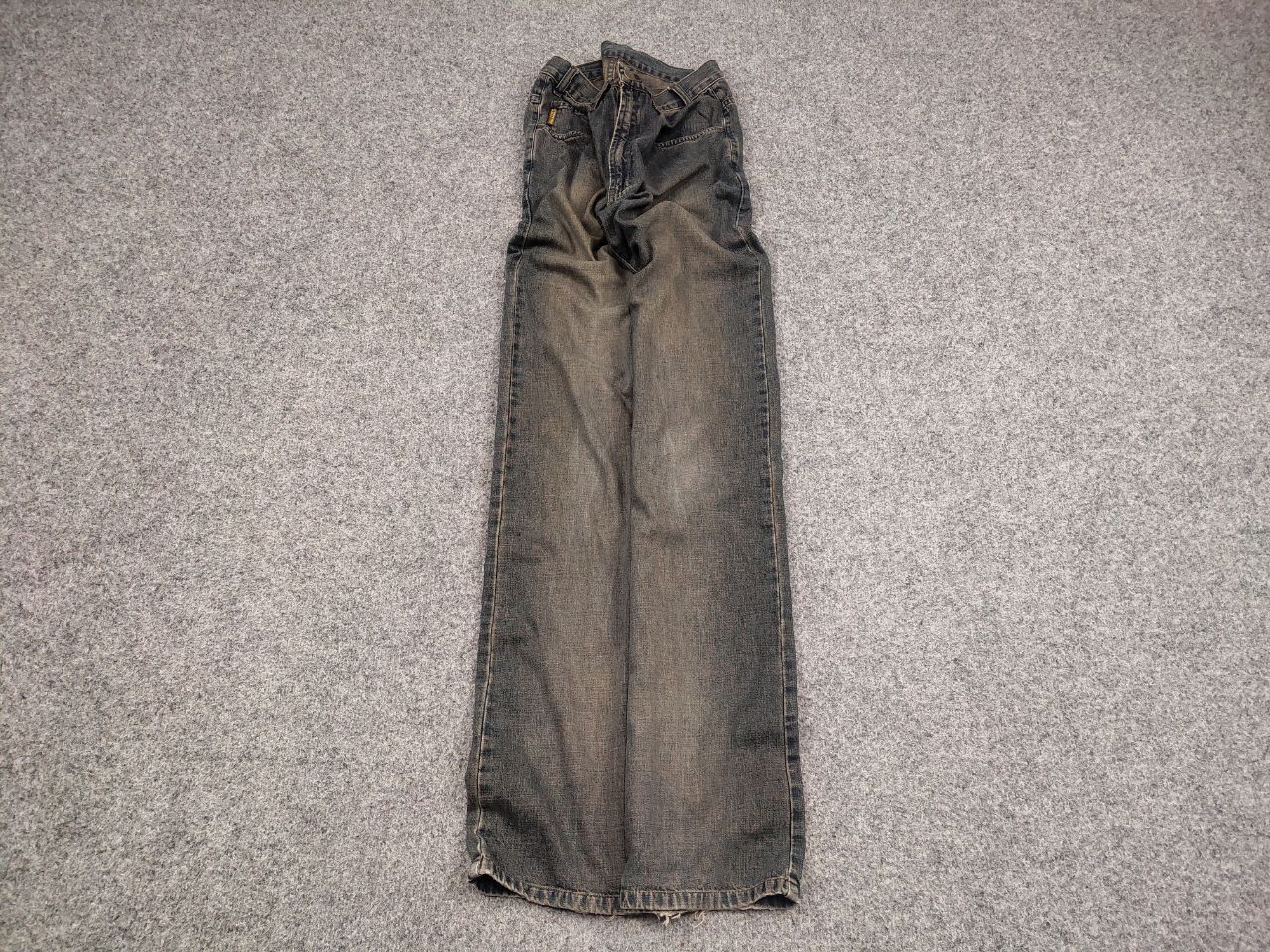 Giorgio Armani Rare Vintage Giorgio Armani Logo Dark Faded Denim Jeans Size US 32 / EU 48 - 2 Thumbnail
