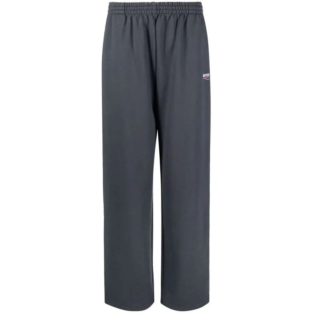 Balenciaga o1mt1gz0724 Jogging Pants in Blue/White Size 36" / US 14 / IT 50 - 1 Thumbnail