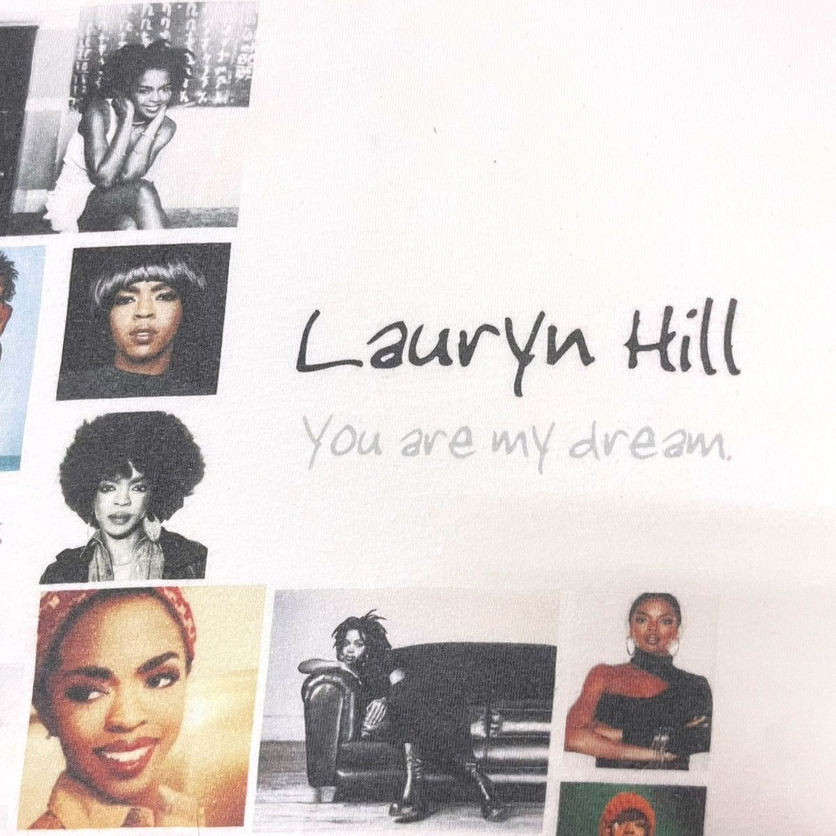 Rap Tees Ms. Lauryn Hill "You are my dream" Portrait Tee Size US M / EU 48-50 / 2 - 5 Thumbnail