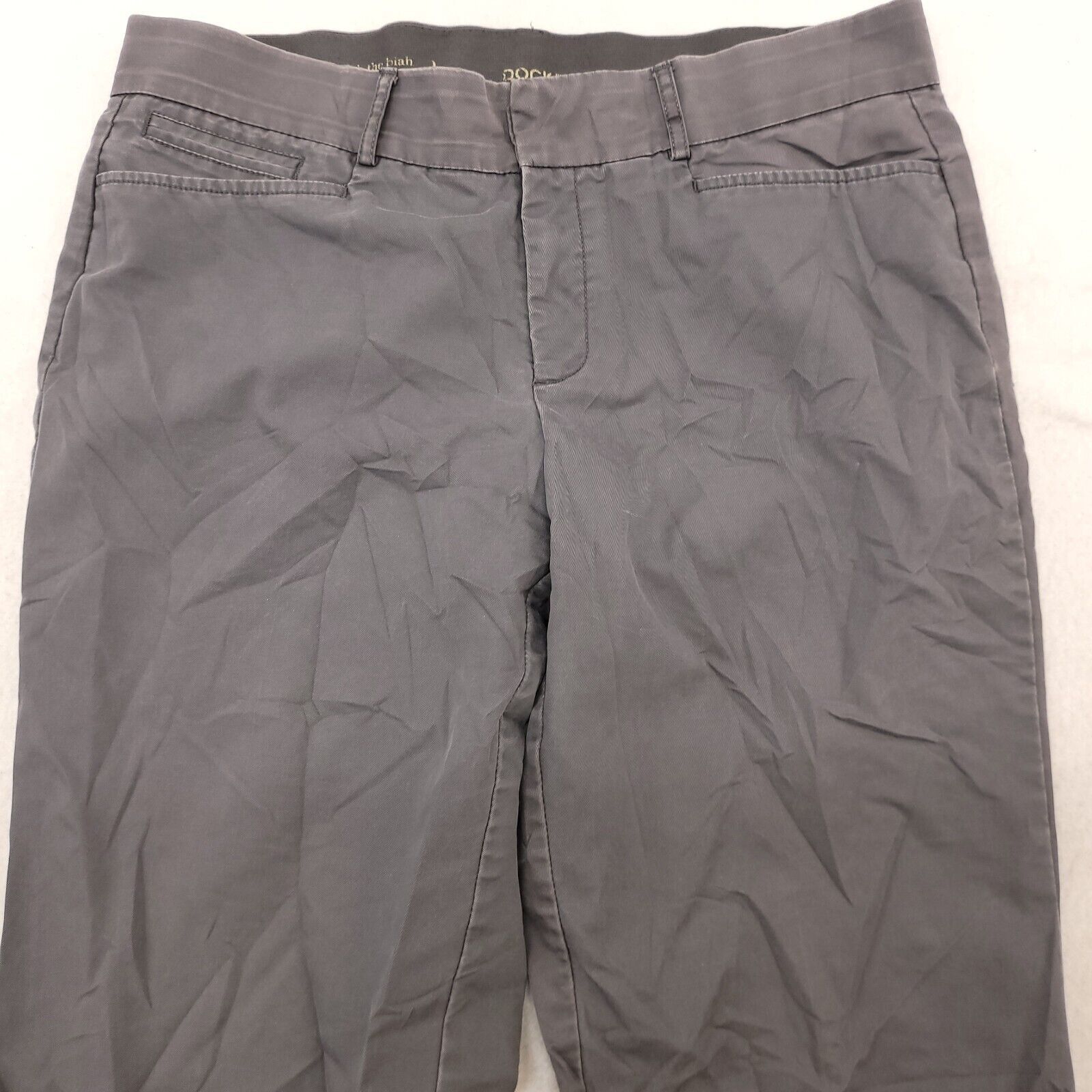 Dockers Dockers Button Medium Wash Chino Pants Womens Size 12 Gray Size 34" / US 12 / IT 48 - 1 Thumbnail