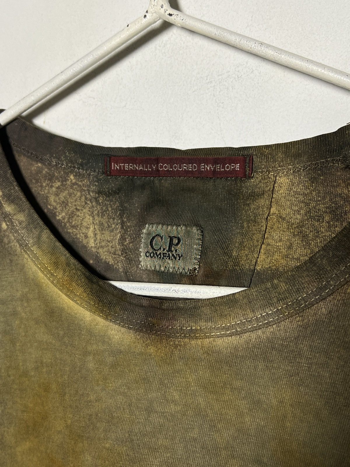 C.P. Company rust dye tee
