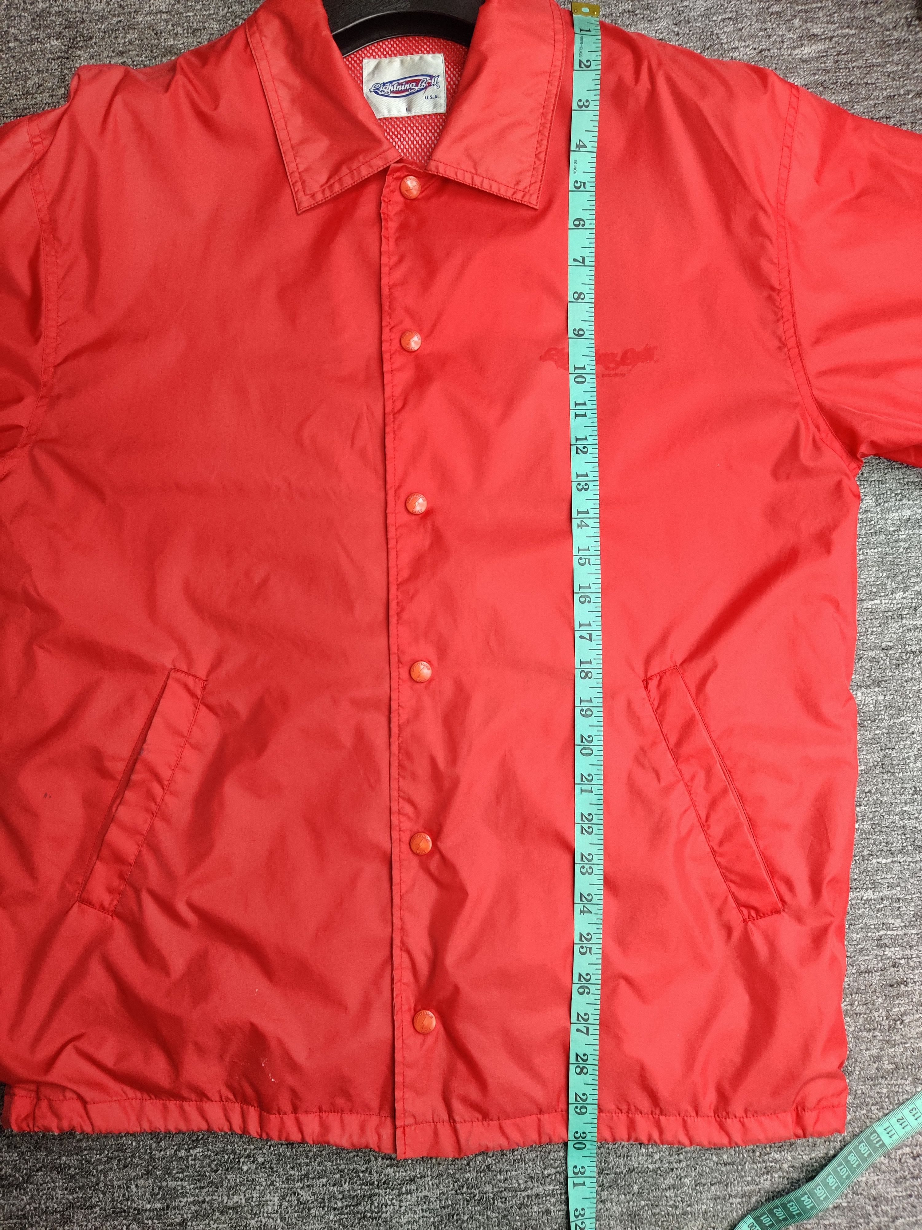 Lightning Bolt Vintage 90s Lightning Bolt Coach Jacket Size US L / EU 52-54 / 3 - 13 Thumbnail