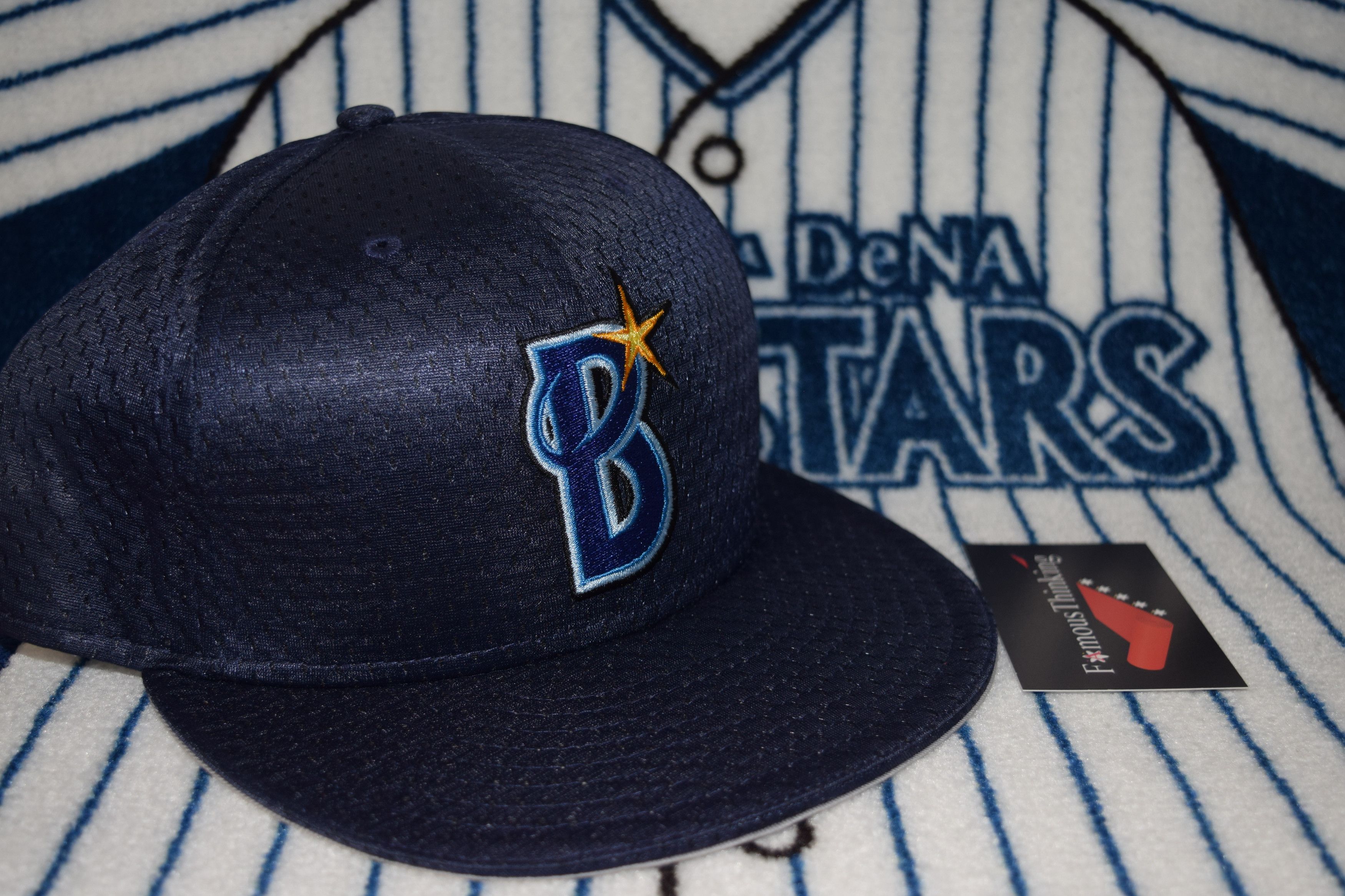 Yokohama Dena twined BayStars Cap Adjustable