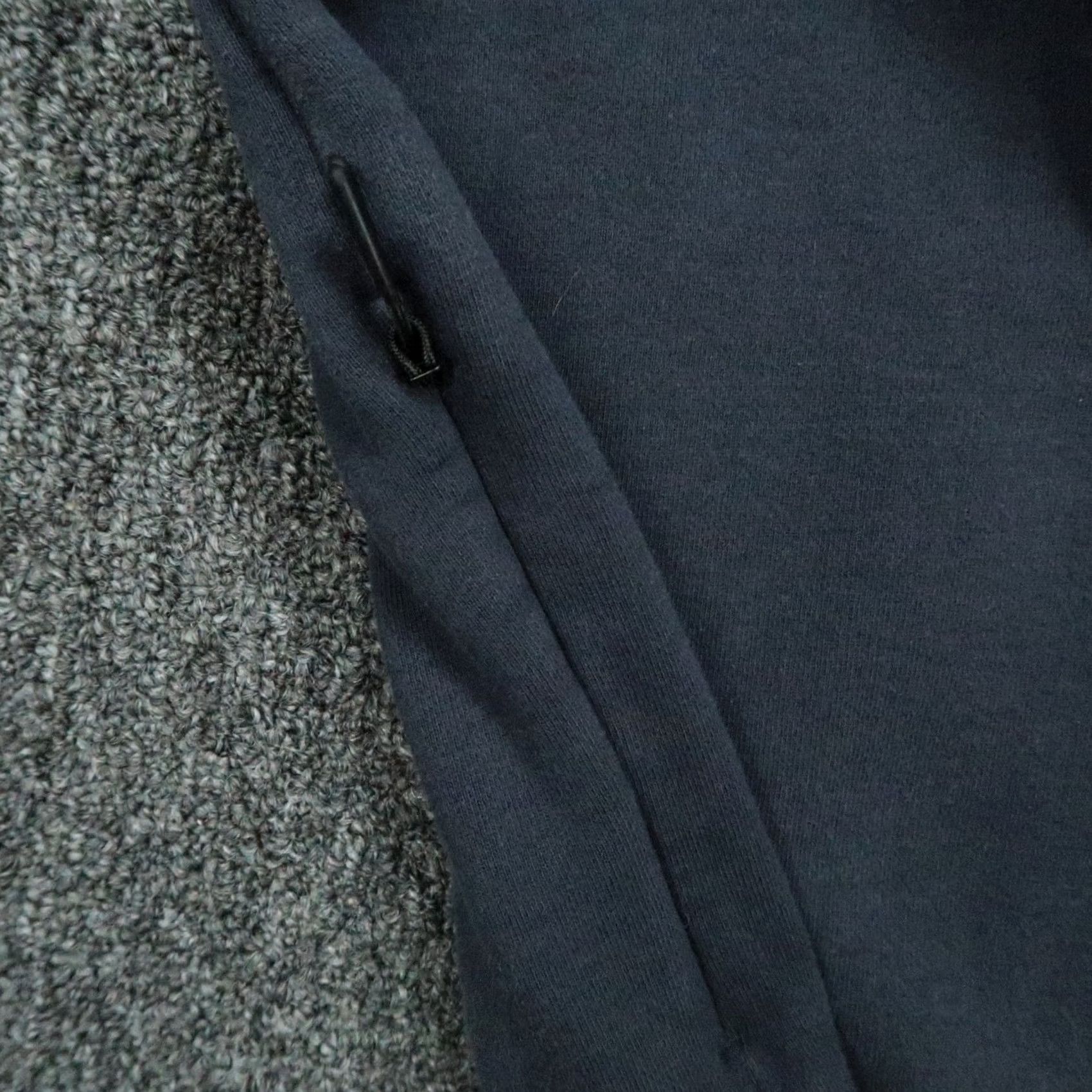 Vintage VINTAGE: No Hill City Hoodie Mens L Navy Blue Fleece Pockets Hooded Athletic Shirt Size US L / EU 52-54 / 3 - 5 Thumbnail