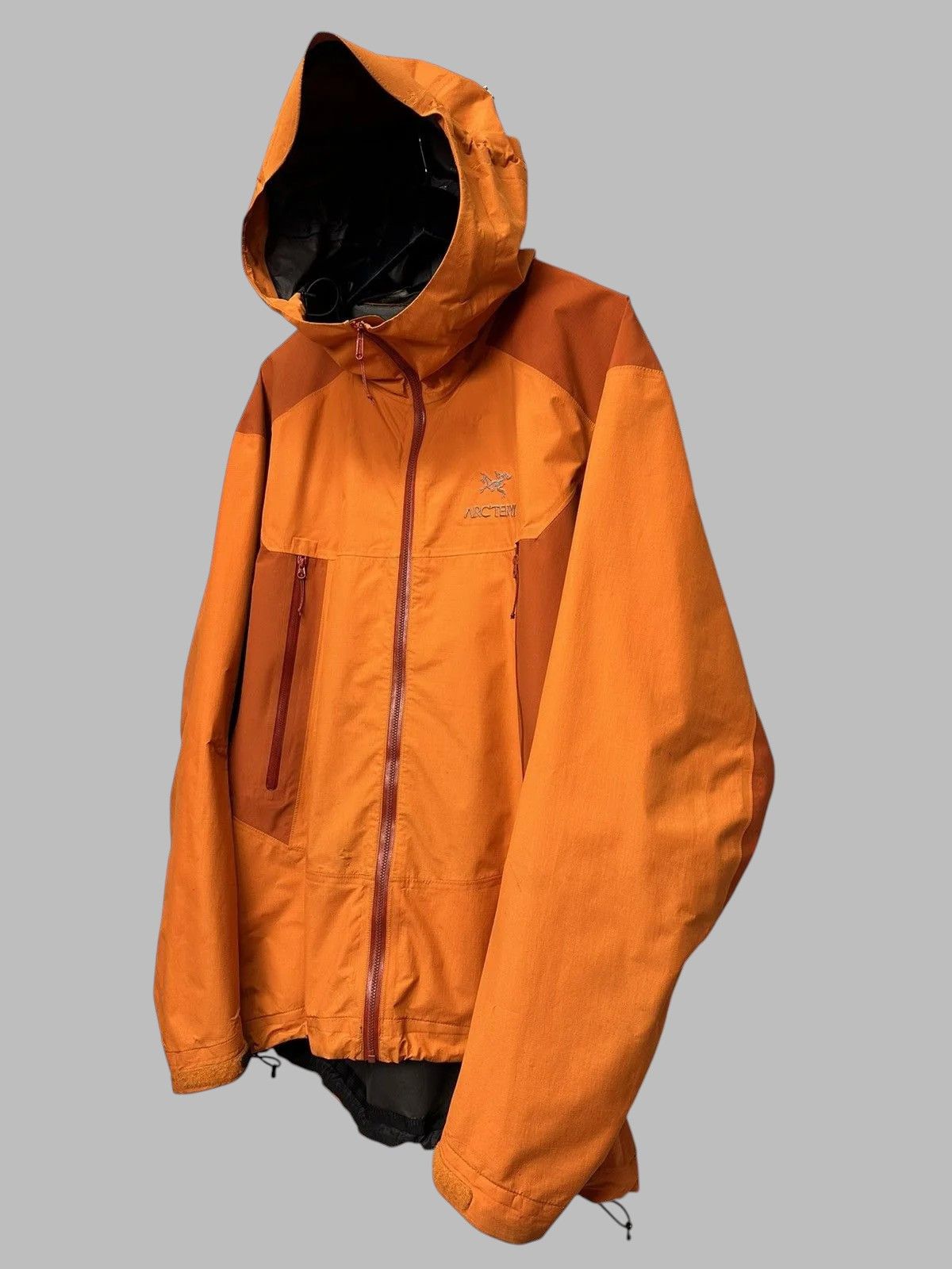 Goretex Arcteryx Jacket Orange Vintage Gore-tex Shell Outdoor Size US XL / EU 56 / 4 - 4 Thumbnail