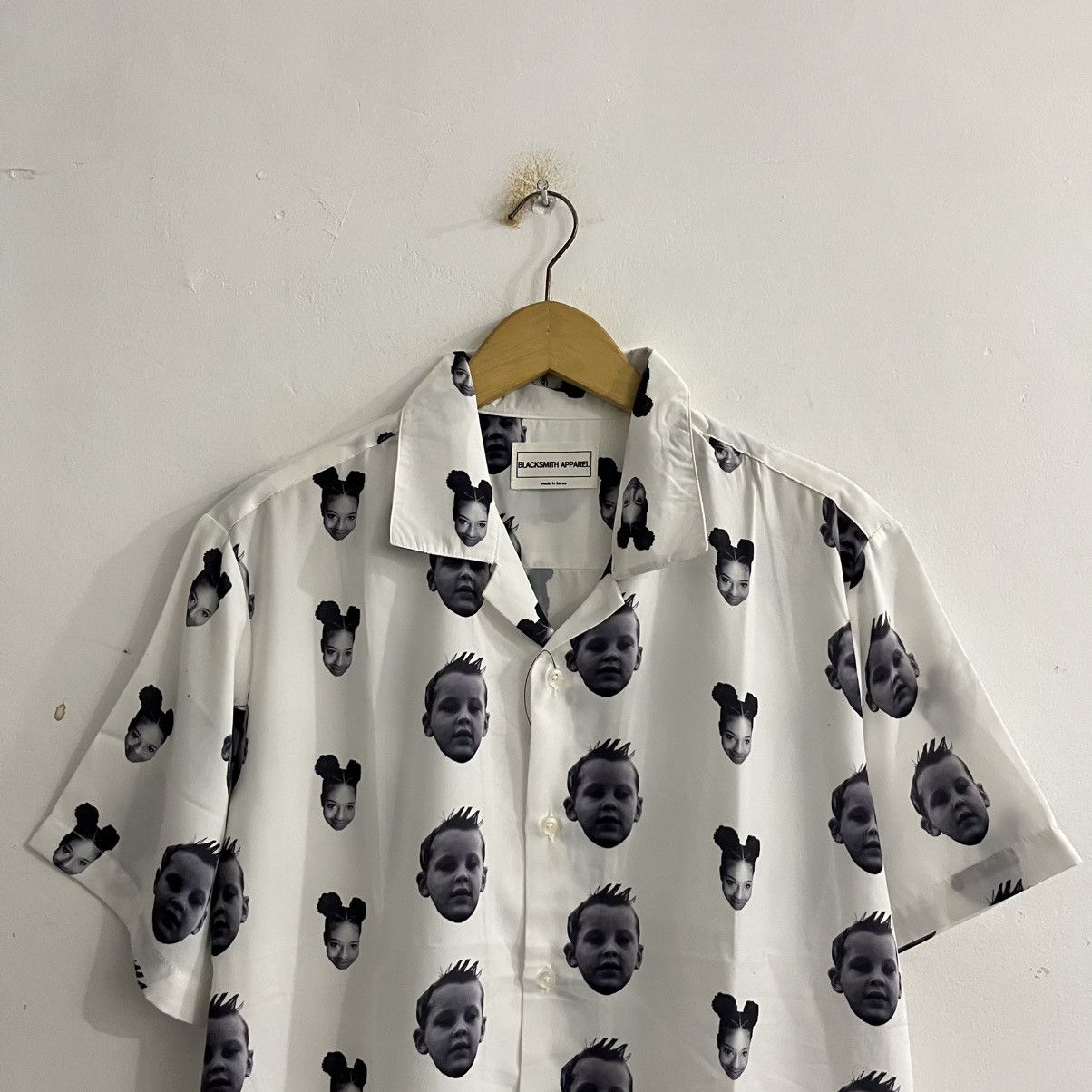 Japanese Brand Blacksmith Baby Face Iconic Button Up Shirt Size US M / EU 48-50 / 2 - 2 Thumbnail