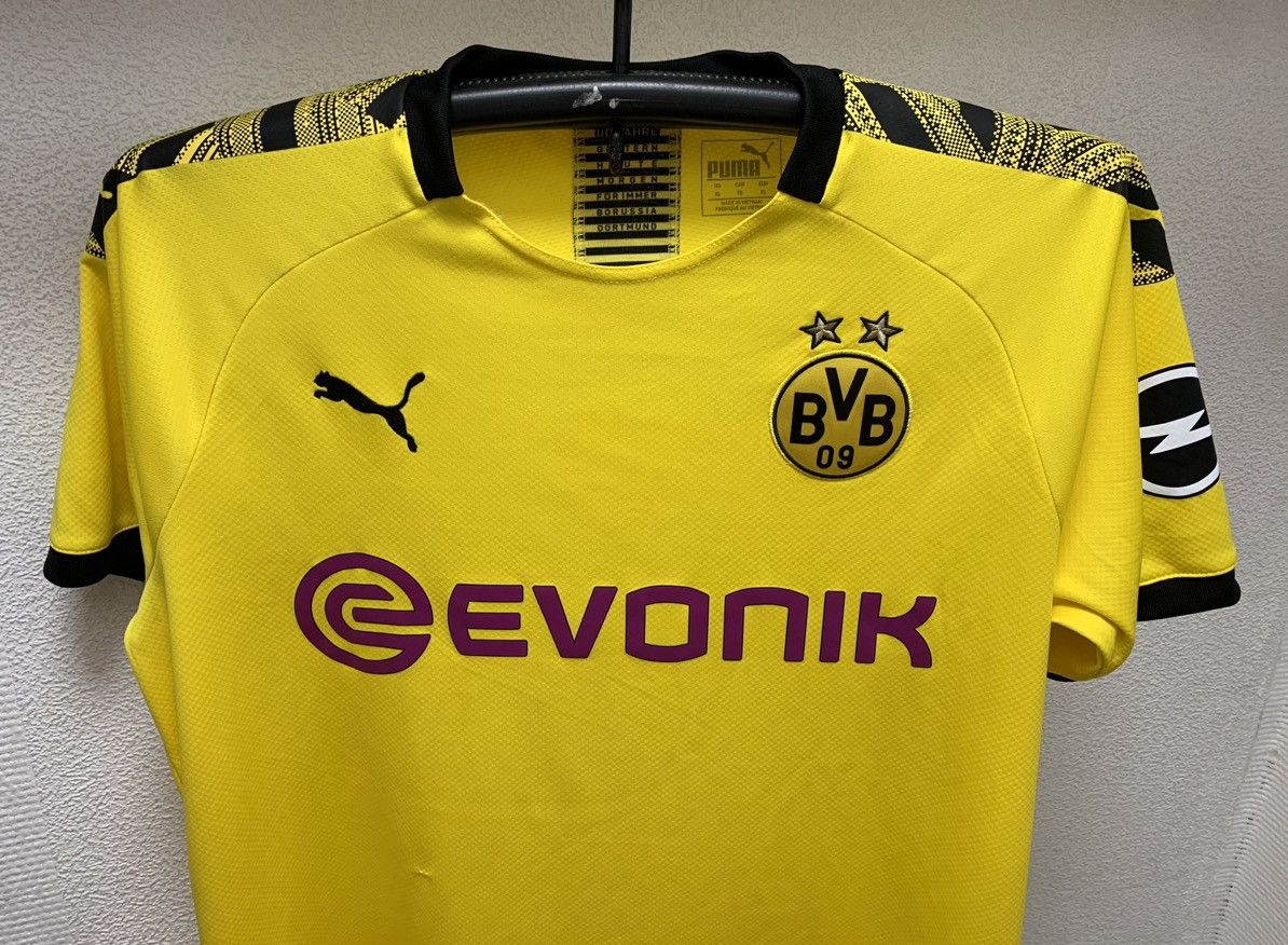 Puma Borrusia Dortmund BVB soccer jersey Xl sz Econik Opel Puma Size US XL / EU 56 / 4 - 3 Thumbnail