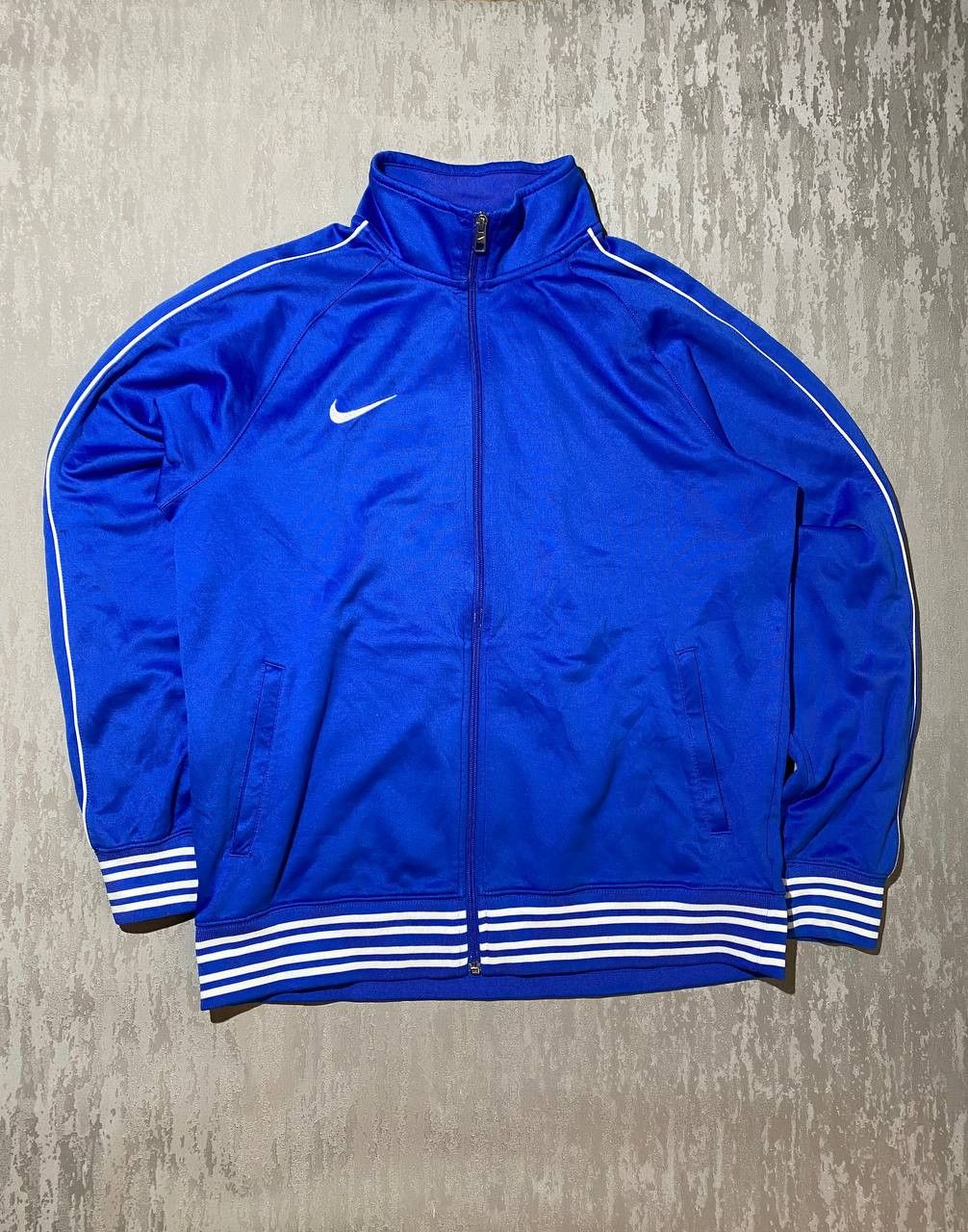 Nike × Vintage Vintage Nike zip hoodie jacket msv eisleben Size US L / EU 52-54 / 3 - 1 Thumbnail