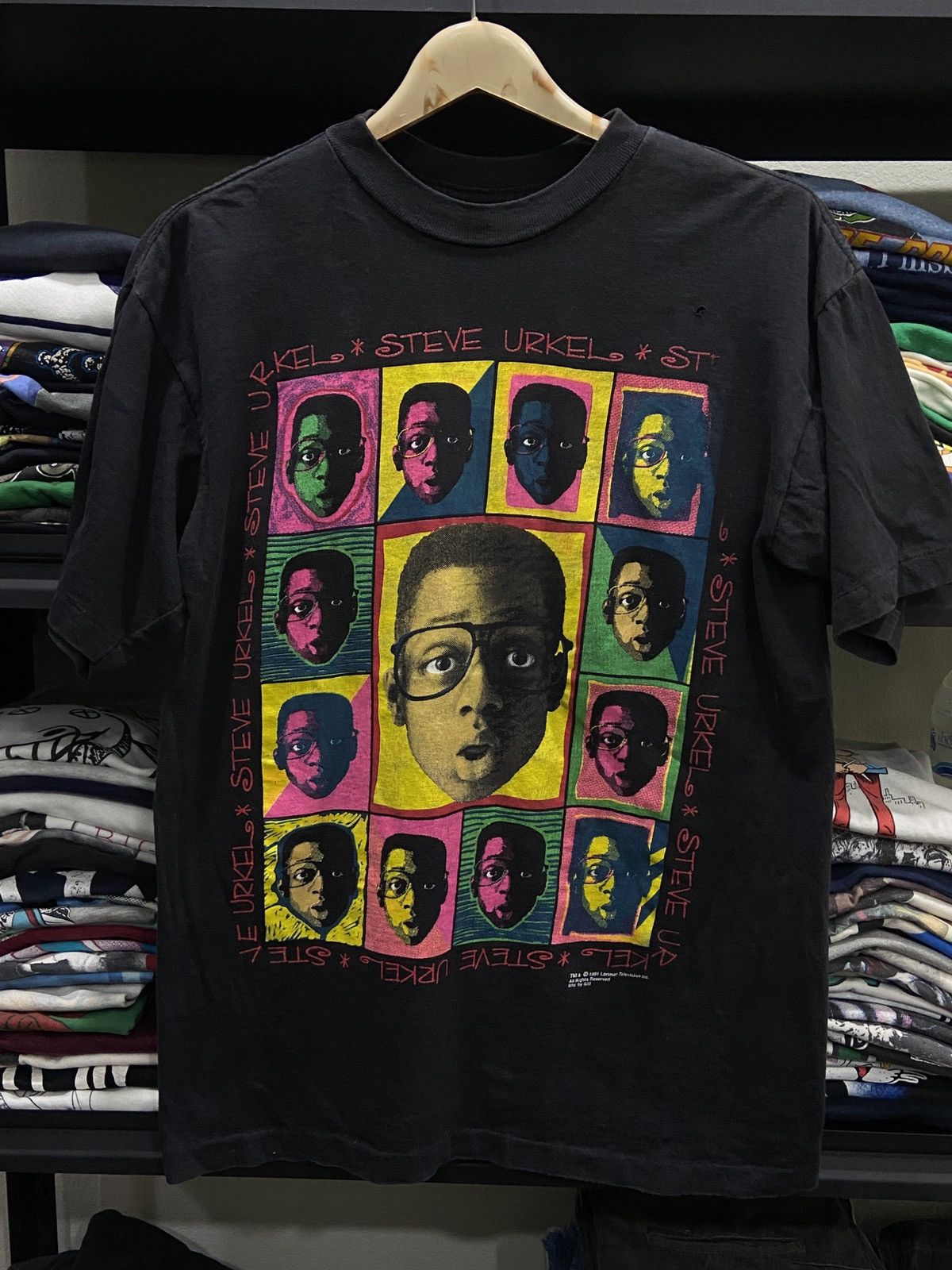 Vintage 90s Steve Urkel Family Matters Movie Sitcom TShirt