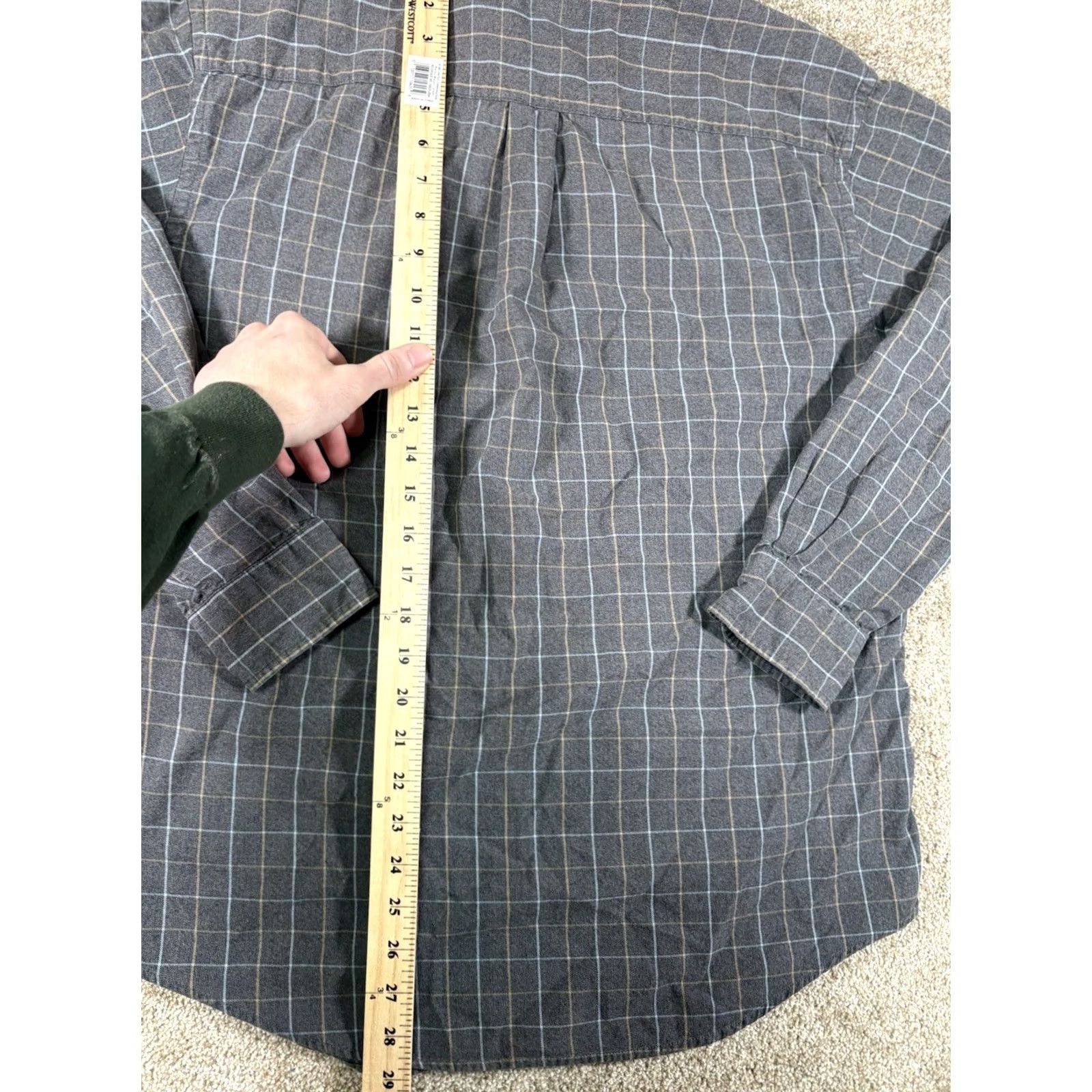 Vintage VINTAGE St. John's Bay Flannel Button Shirt Mens Medium Plaid Outdoors Shirt Size US M / EU 48-50 / 2 - 5 Thumbnail