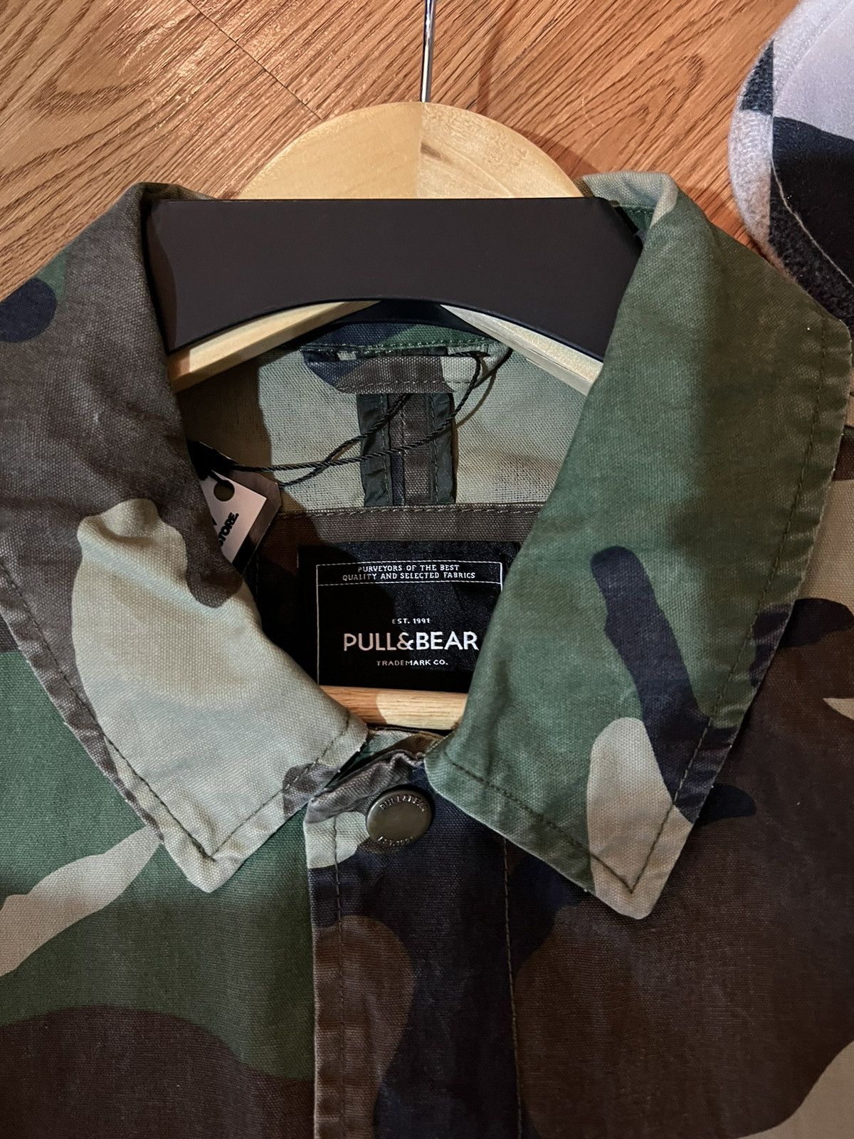 Designer × Pull & Bear ARMY Military pull & Bear rare item Size US L / EU 52-54 / 3 - 4 Thumbnail