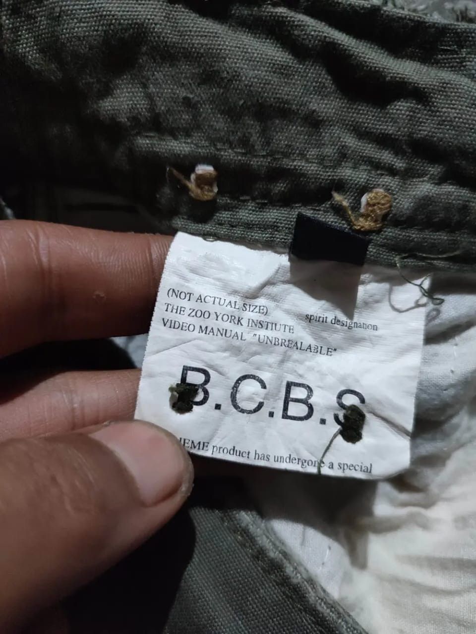 Japanese Brand BCBS 3D Multipocket Cargo Tactical Pants Size US 33 - 15 Thumbnail