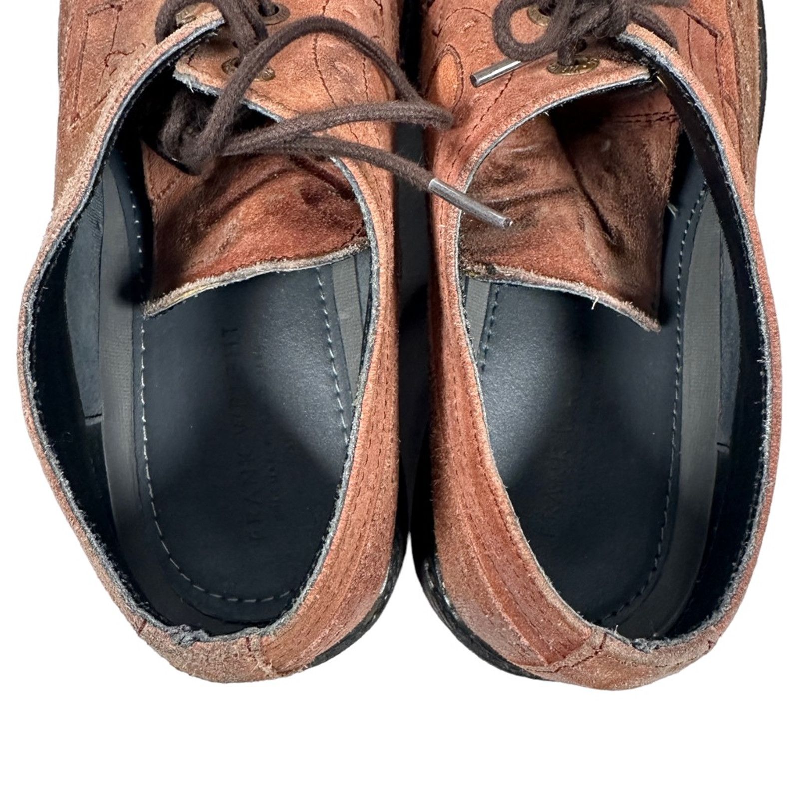 Frank Wright Frank Wright Baird Derby Dress Shoes Brown Wingtip Brogue 12 Size US 12 / EU 45 - 5 Thumbnail