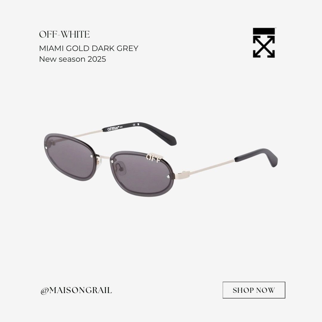 Off-White OFF-WHITE MIAMI SUNGLASSES NEW SS 2025 Size ONE SIZE - 1 Thumbnail