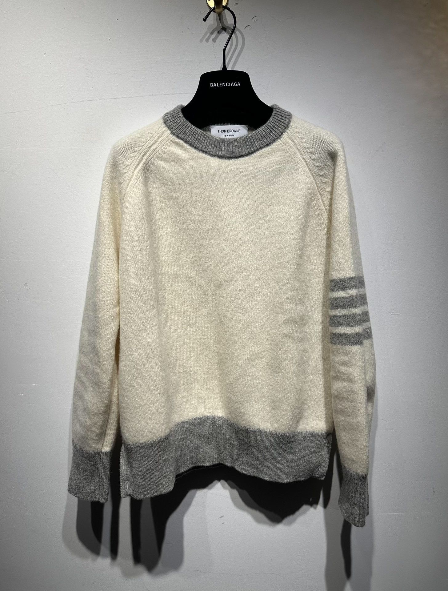 Thom Browne Thom Browne Wool Striped Brown Sweater 1 Men Size US XS / EU 42 / 0 - 1 Thumbnail