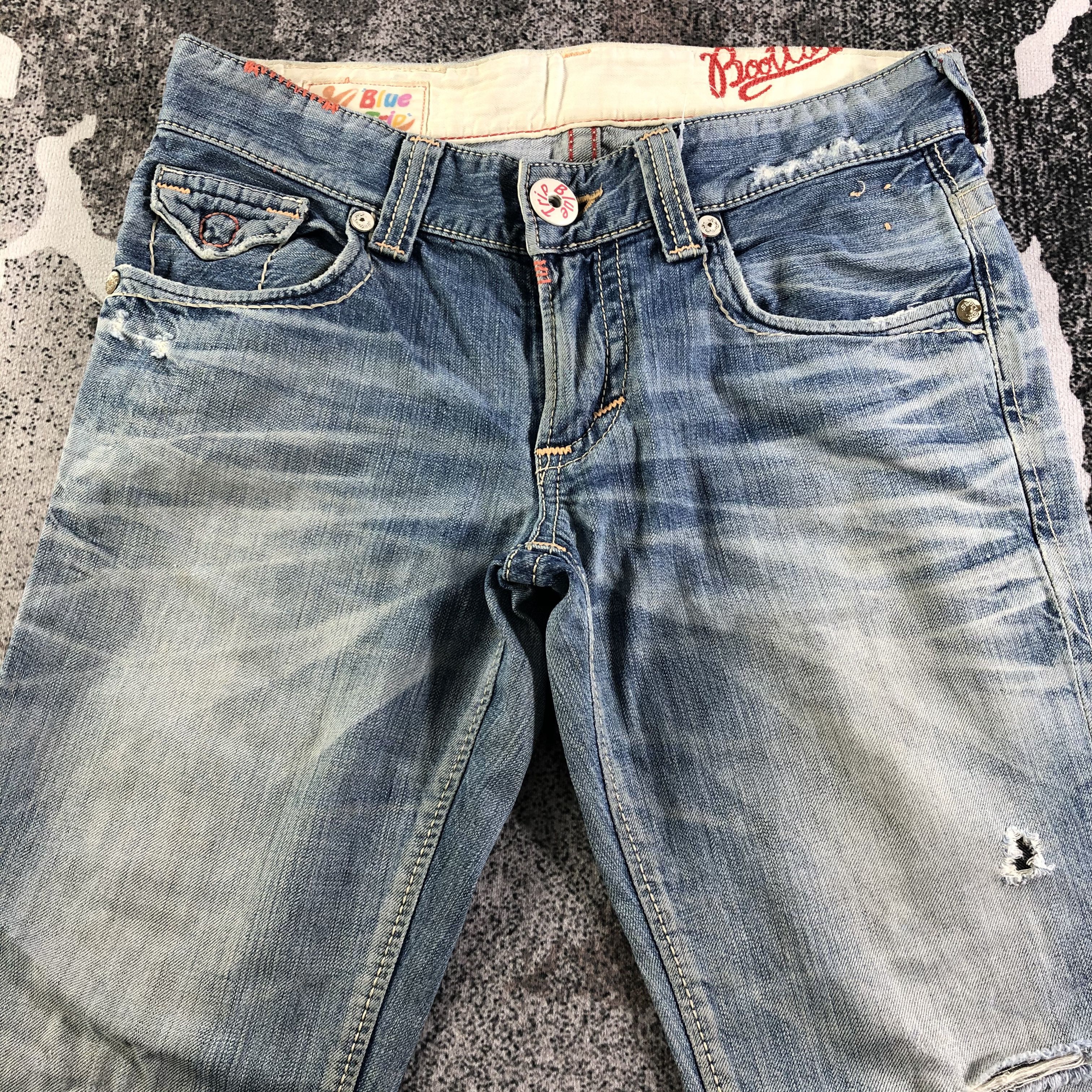 Edwin Vintage Edwin Blue Trip Jeans Distressed Denim KJ2269 Size US 30 / EU 46 - 3 Thumbnail