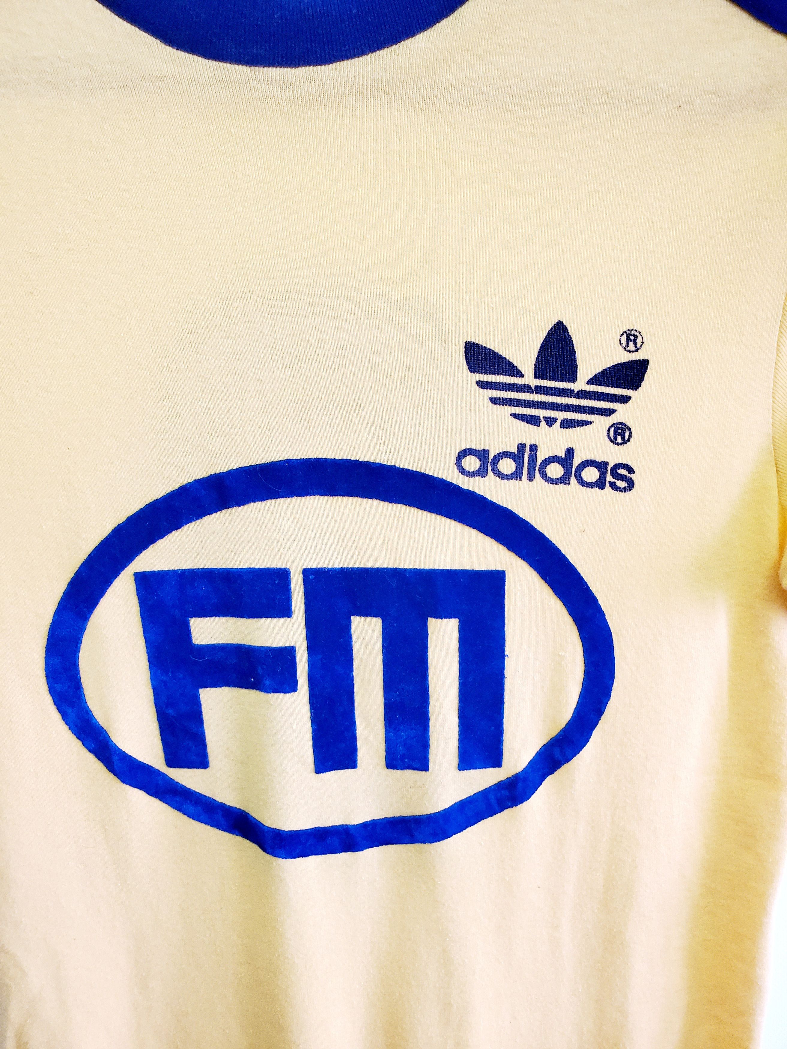 Adidas ADIDAS 70s FOOTBALL SHIRT SOCCER JERSEY VINTAGE Size US M / EU 48-50 / 2 - 4 Thumbnail