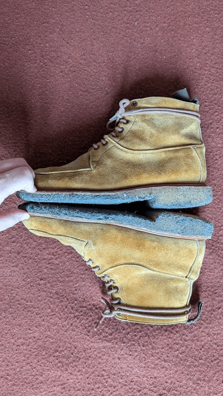 Tricker's Trickers Leo reverse kudu leather Size US 7 / EU 40 - 4 Thumbnail