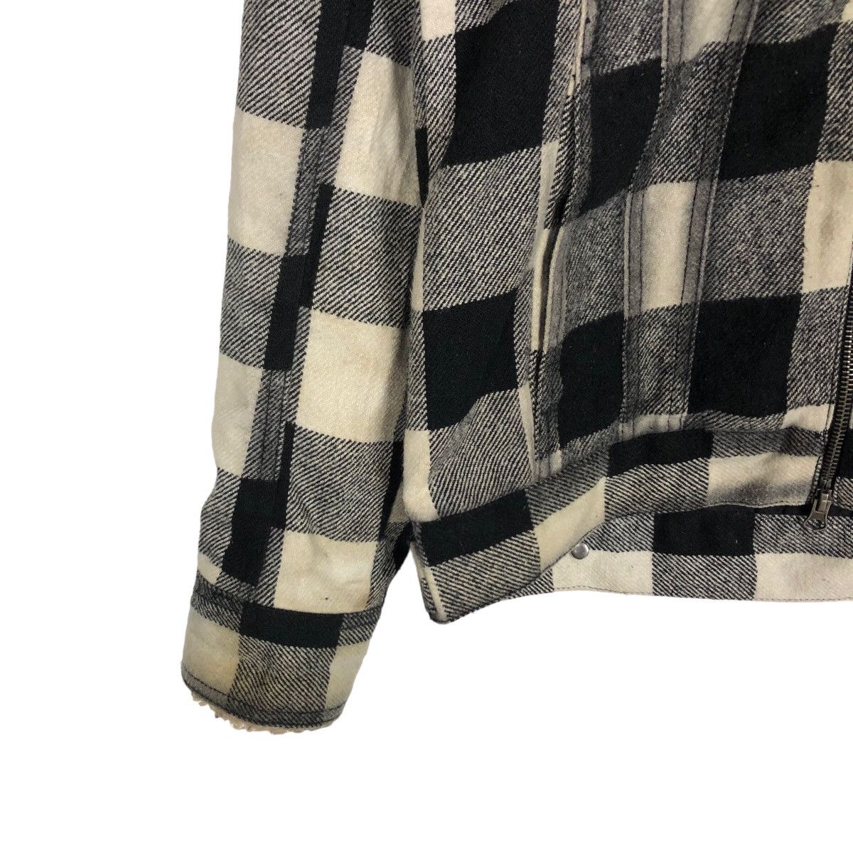 In The Attic 🔥PUNK DESIGN TARTAN JACKET IN THE ATTIC HYSTERIC GLAMOUR Size US L / EU 52-54 / 3 - 3 Thumbnail