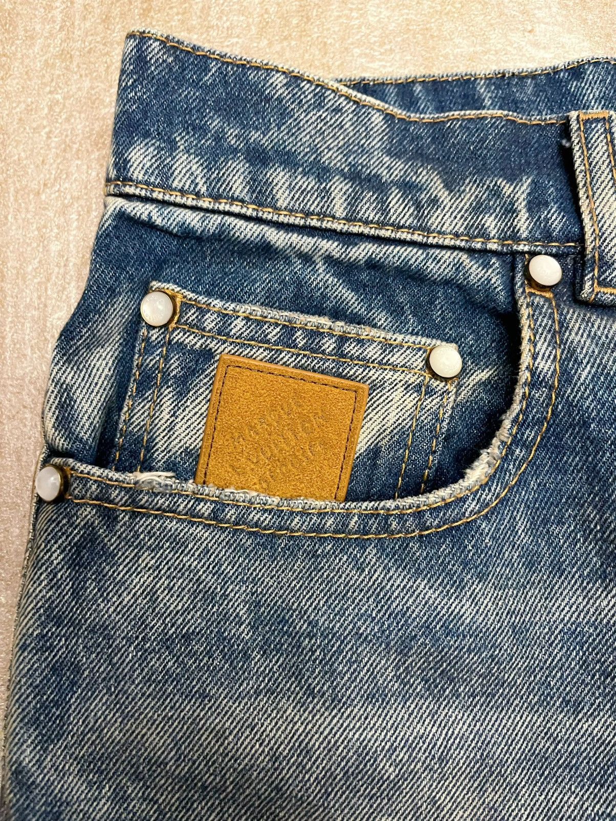 Louis Vuitton Louis Vuitton Relaxed-Fit Jeans Size US 30 / EU 46 - 2 Thumbnail