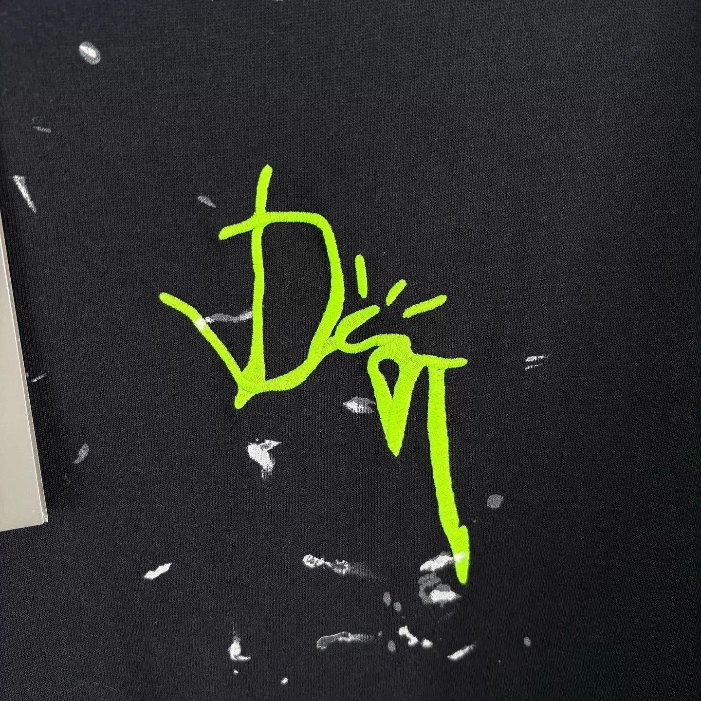 Dior Dior x TS Splat Embroidered Logo S/S Tee - S - New Size US S / EU 44-46 / 1 - 4 Thumbnail