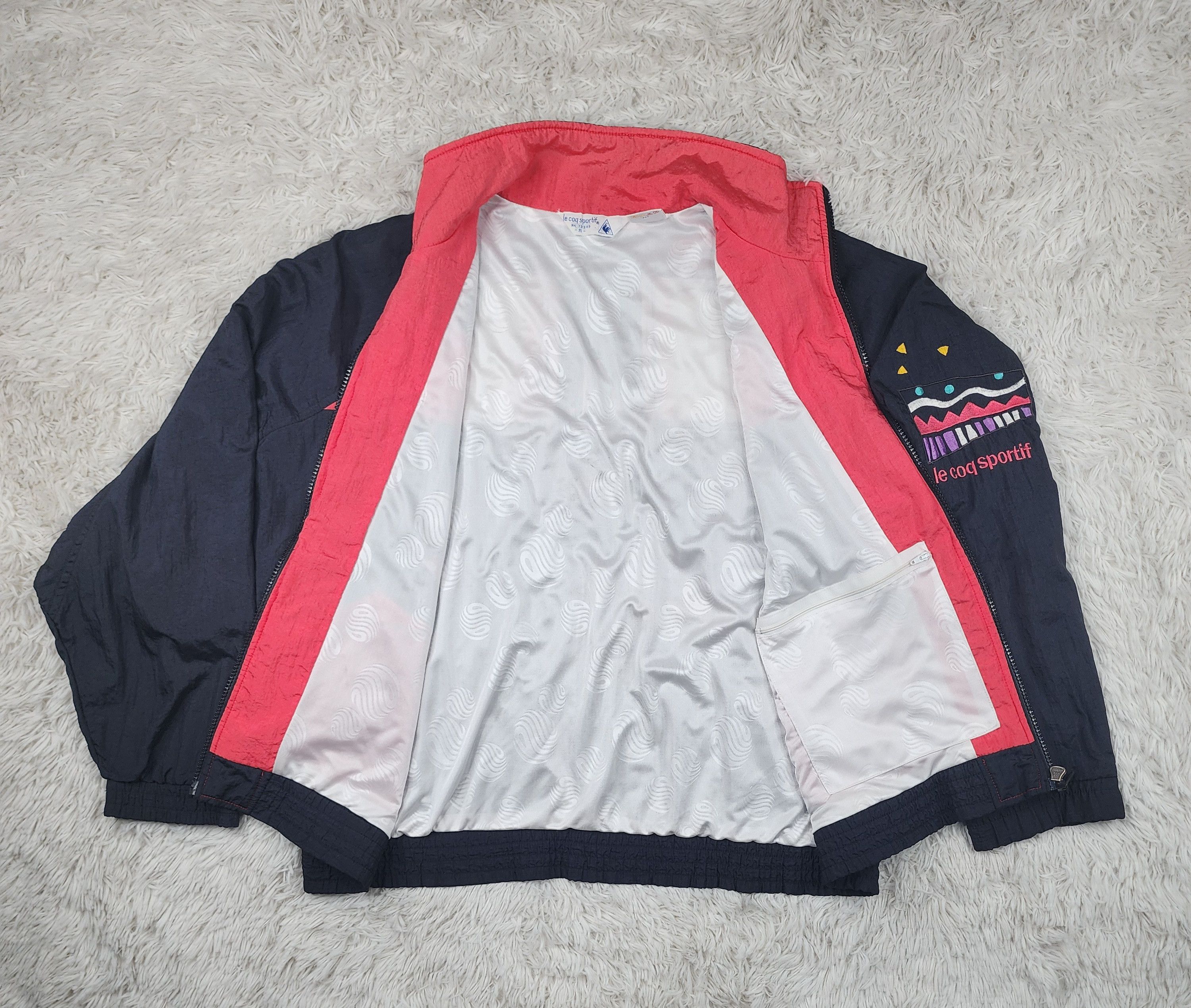 Le Coq Sportif Vintage Le coq sportif fulll zipper windbreaker jacket Size US S / EU 44-46 / 1 - 8 Thumbnail