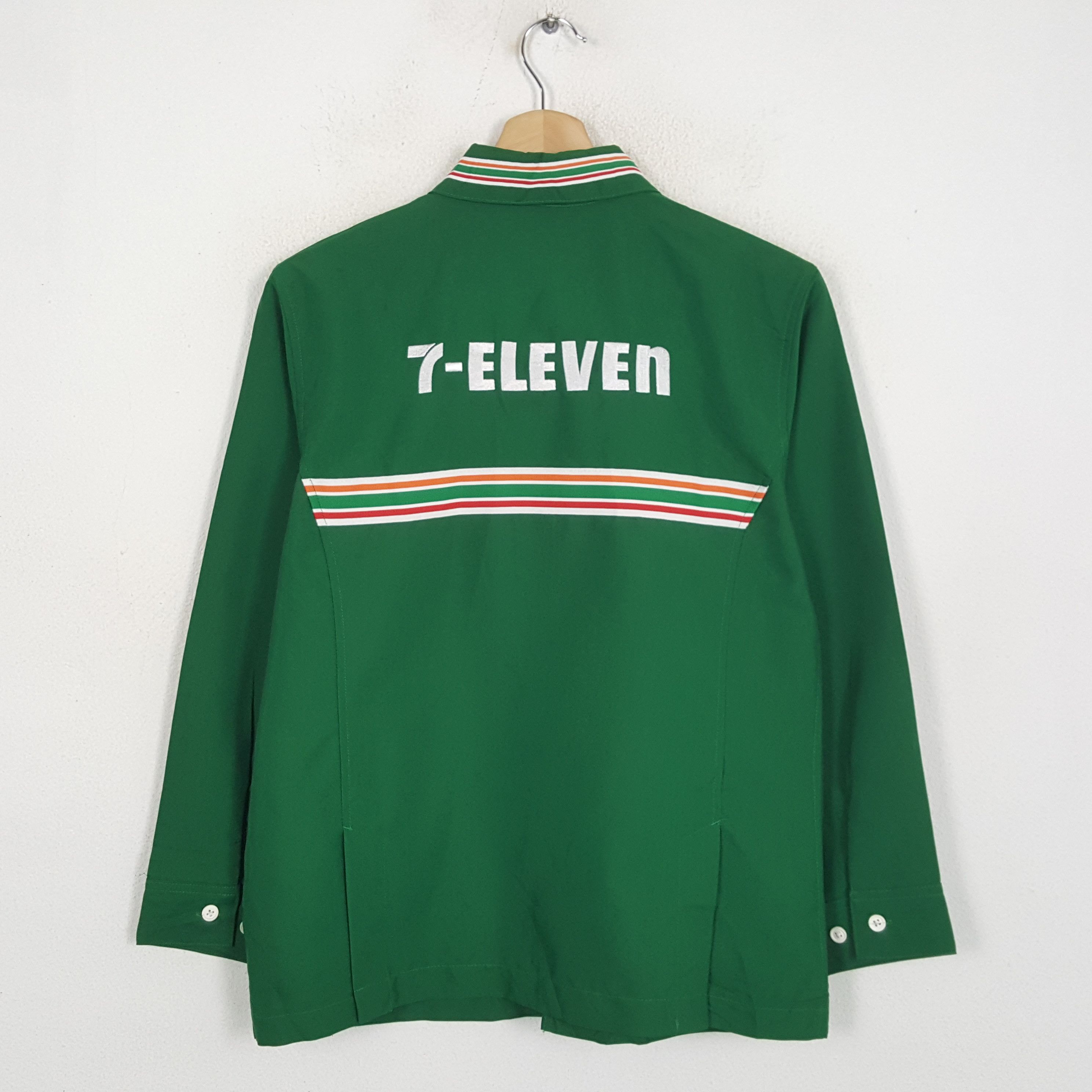 Vintage 7 ELEVEn Japanese Working Uniform Shirt Jacket